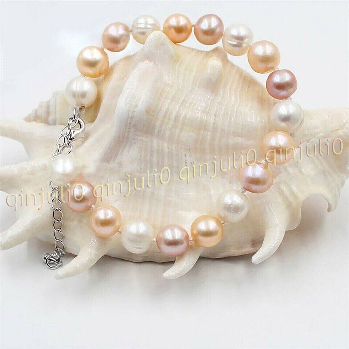 Genuine Natural Freshwater Cultured Pearl Necklace Bracelet Earrings Jewelry Set - Picture 25 of 25