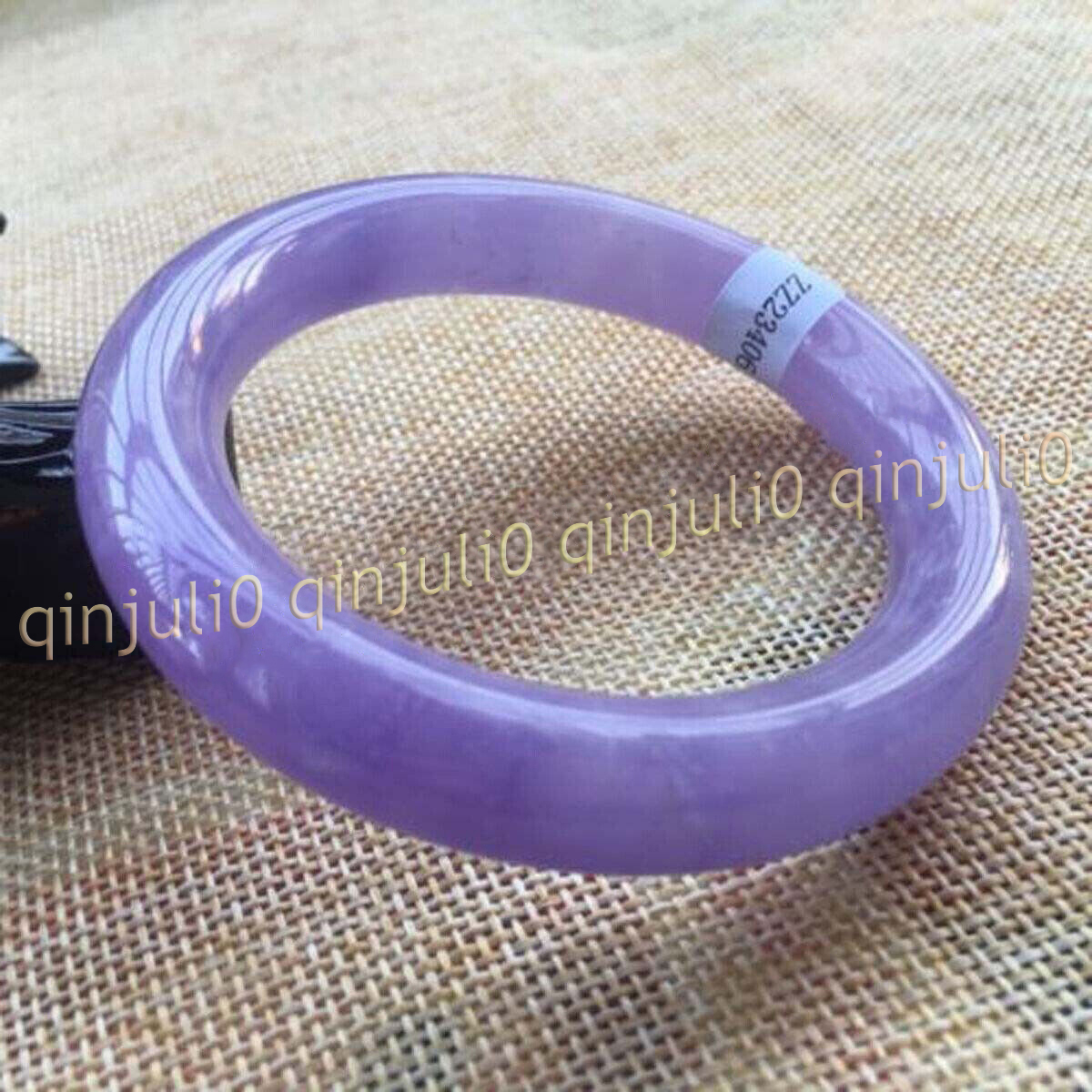 Charming Natural Lavender Jadeite Jade Gemstone Bangle Bracelet 54-64mm Jewelry
