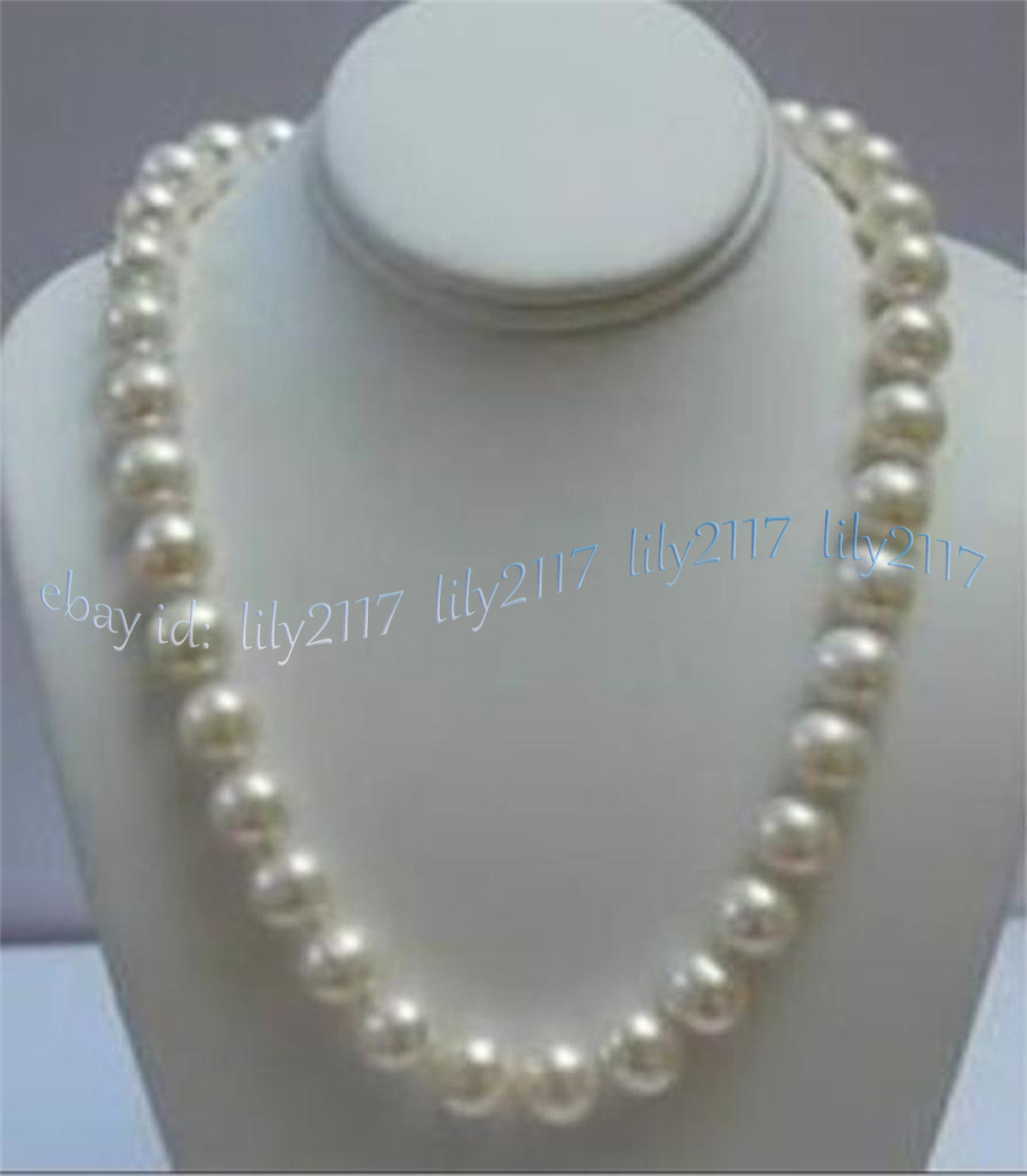 Beautiful Natural 9-10MM White Akoya Pearl Necklace 16-36" 14K Gold Clasp