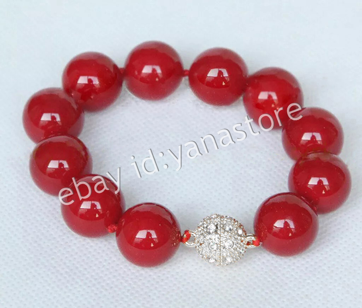 12 Farben Mehrfarbig Südsee Muschel Perle Rund Perlen Armband Magnetverschluss - Bild 21 von 25