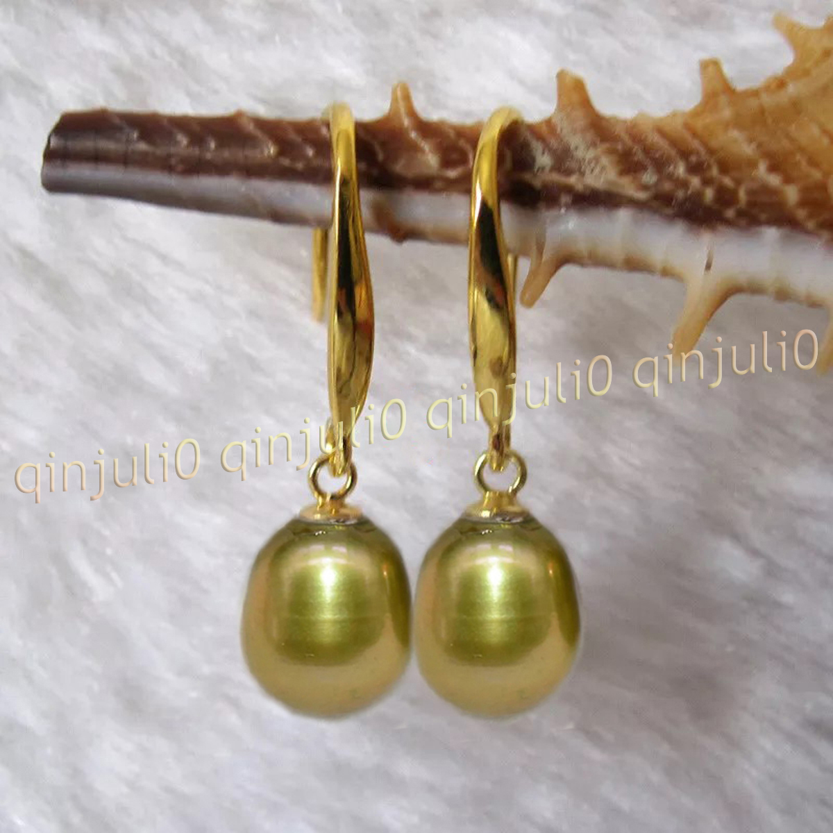 7-8mm Multicolor Natural Freshwater Pearl Drop Dangle Earrings Silver/Gold Hok - Picture 29 of 33