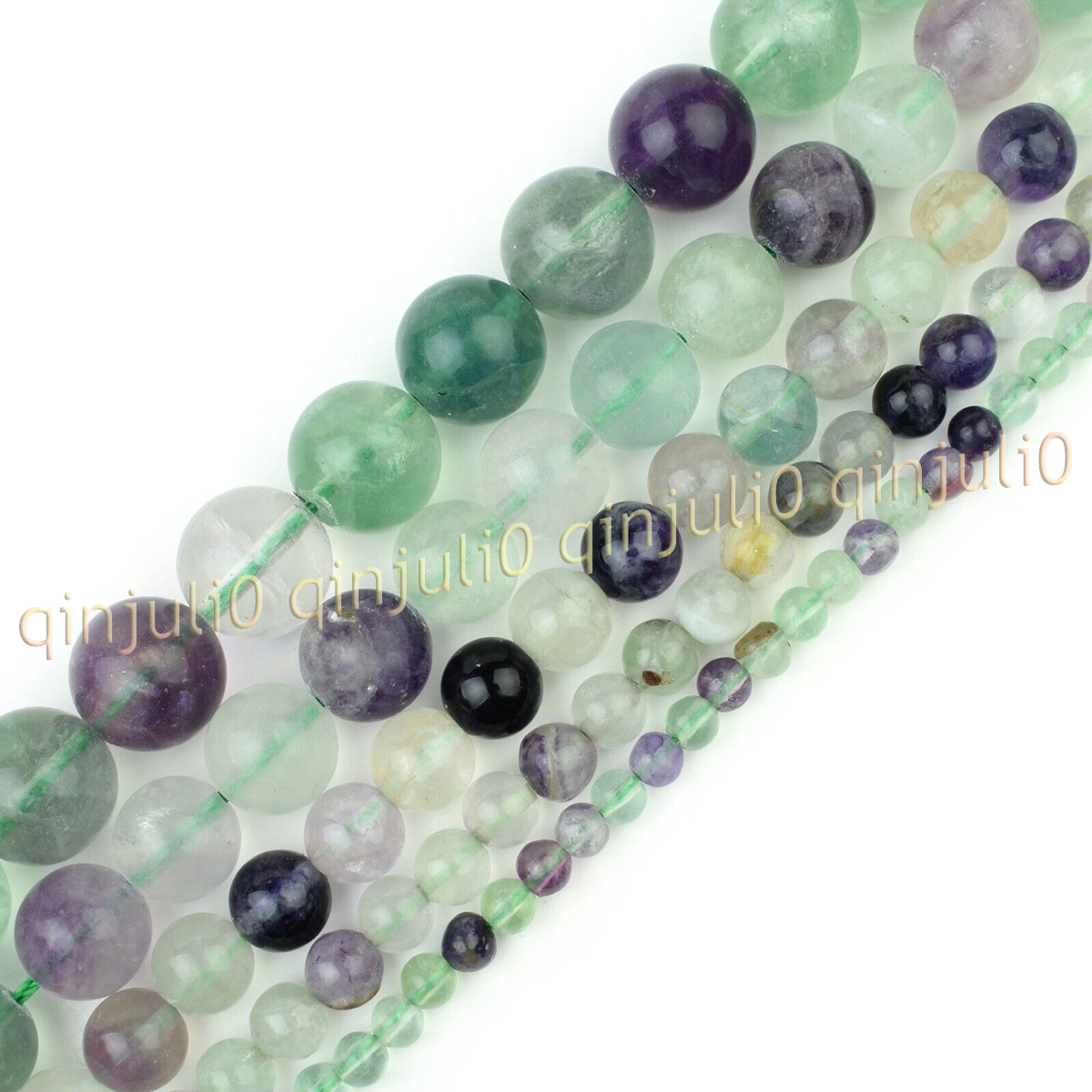 Natural Gemstone Smooth Round Loose Beads For Jewelry Making DIY 15'' 4-20mm - Picture 15 of 69