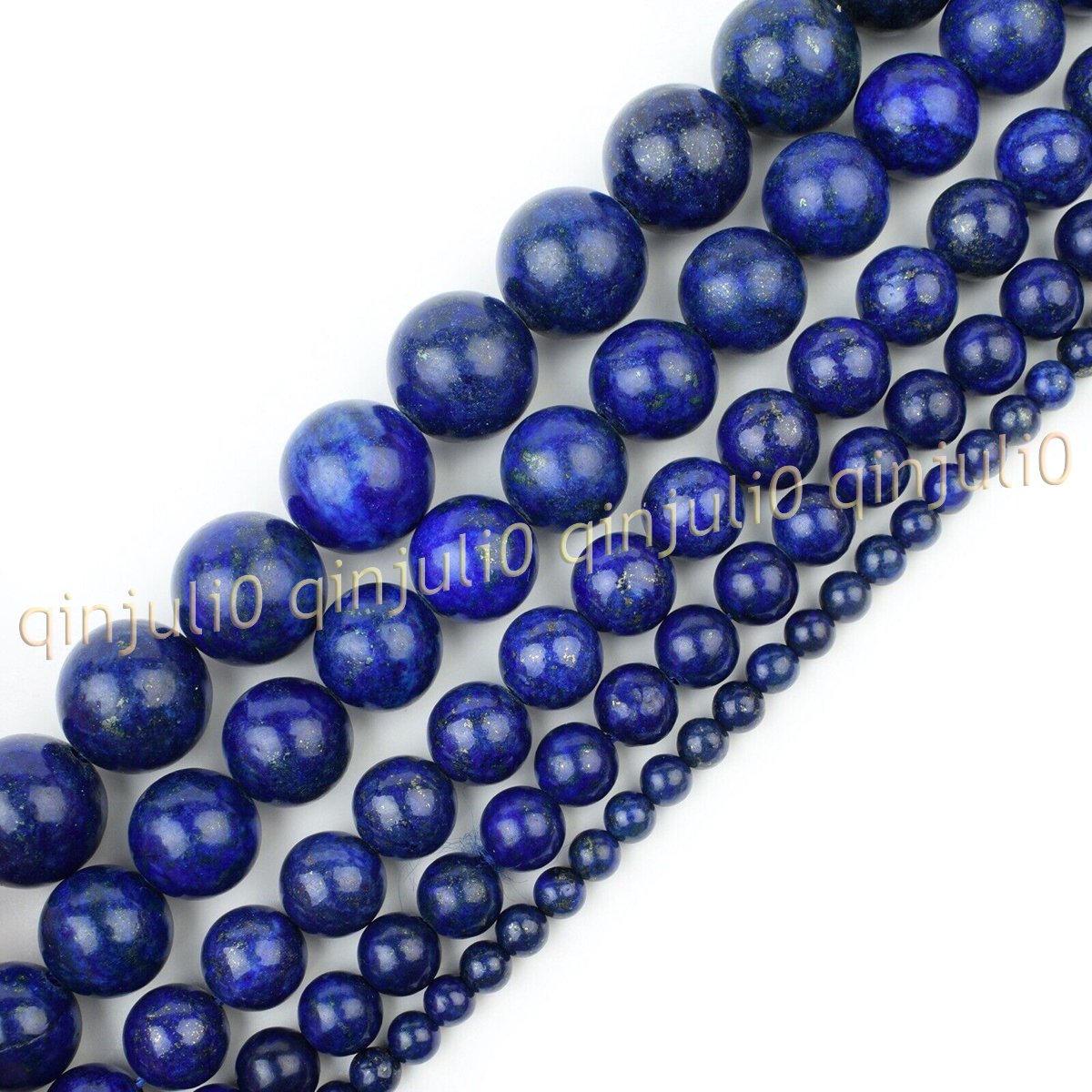 Natural Gemstone Smooth Round Loose Beads For Jewelry Making DIY 15'' 4-20mm - Picture 19 of 69