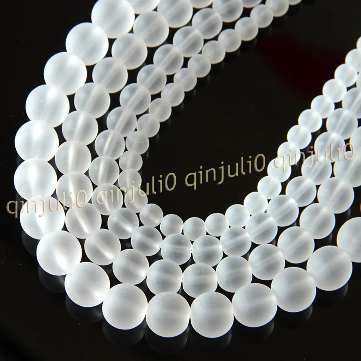 Natural Gemstone Smooth Round Loose Beads For Jewelry Making DIY 15'' 4-20mm - Picture 27 of 69