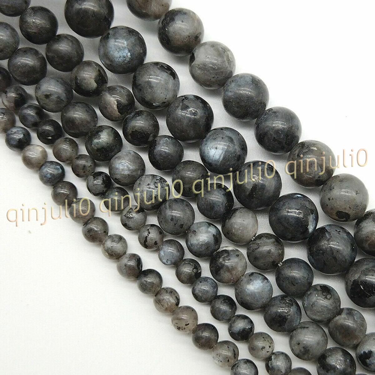 Natural Gemstone Smooth Round Loose Beads For Jewelry Making DIY 15'' 4-20mm - Picture 48 of 69