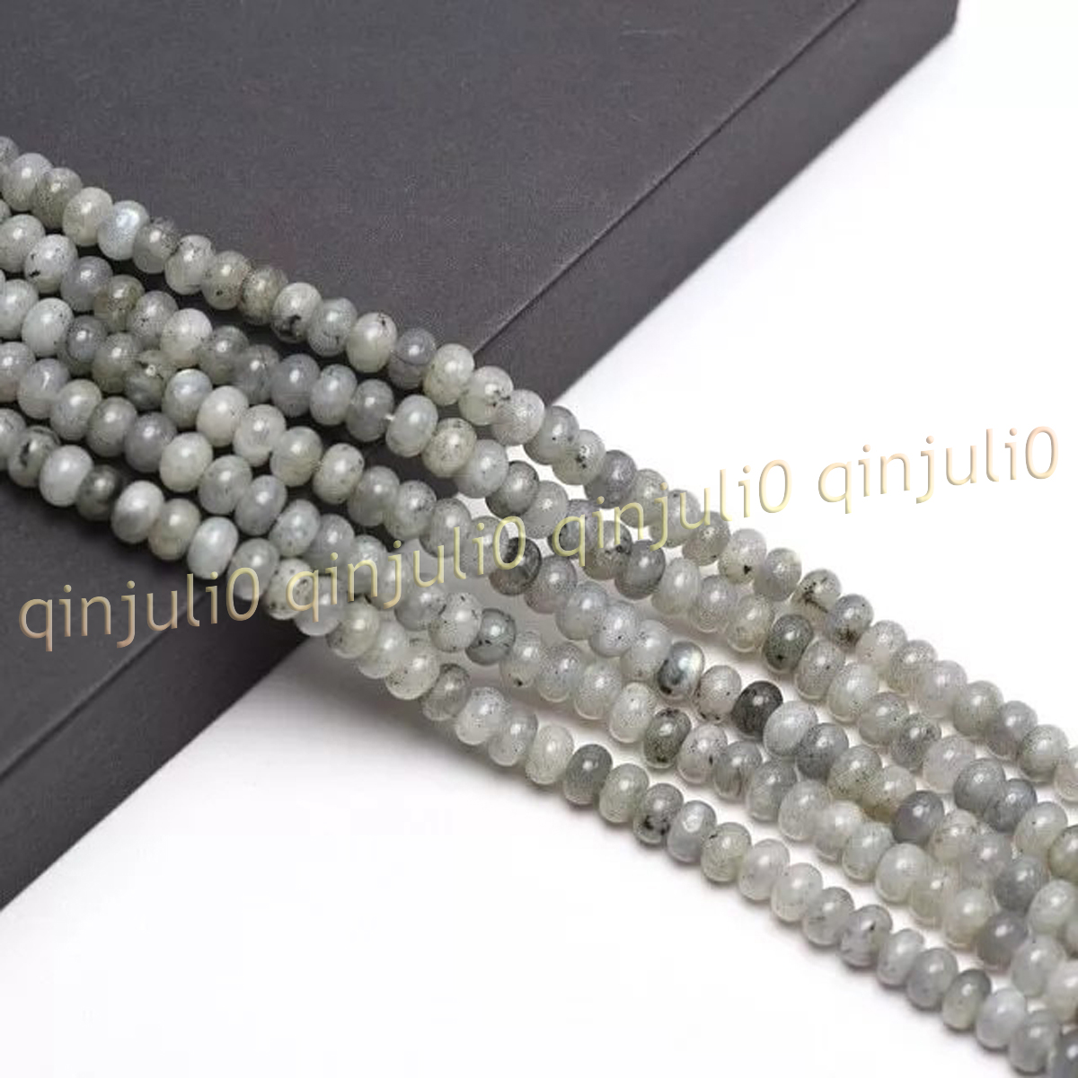 Natural Gemstone Multicolor Smooth Rondelle Spacer Loose Beads Jewelry Making - Picture 15 of 53