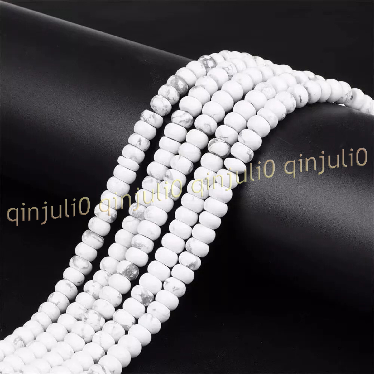 Natural Gemstone Multicolor Smooth Rondelle Spacer Loose Beads Jewelry Making - Picture 17 of 53