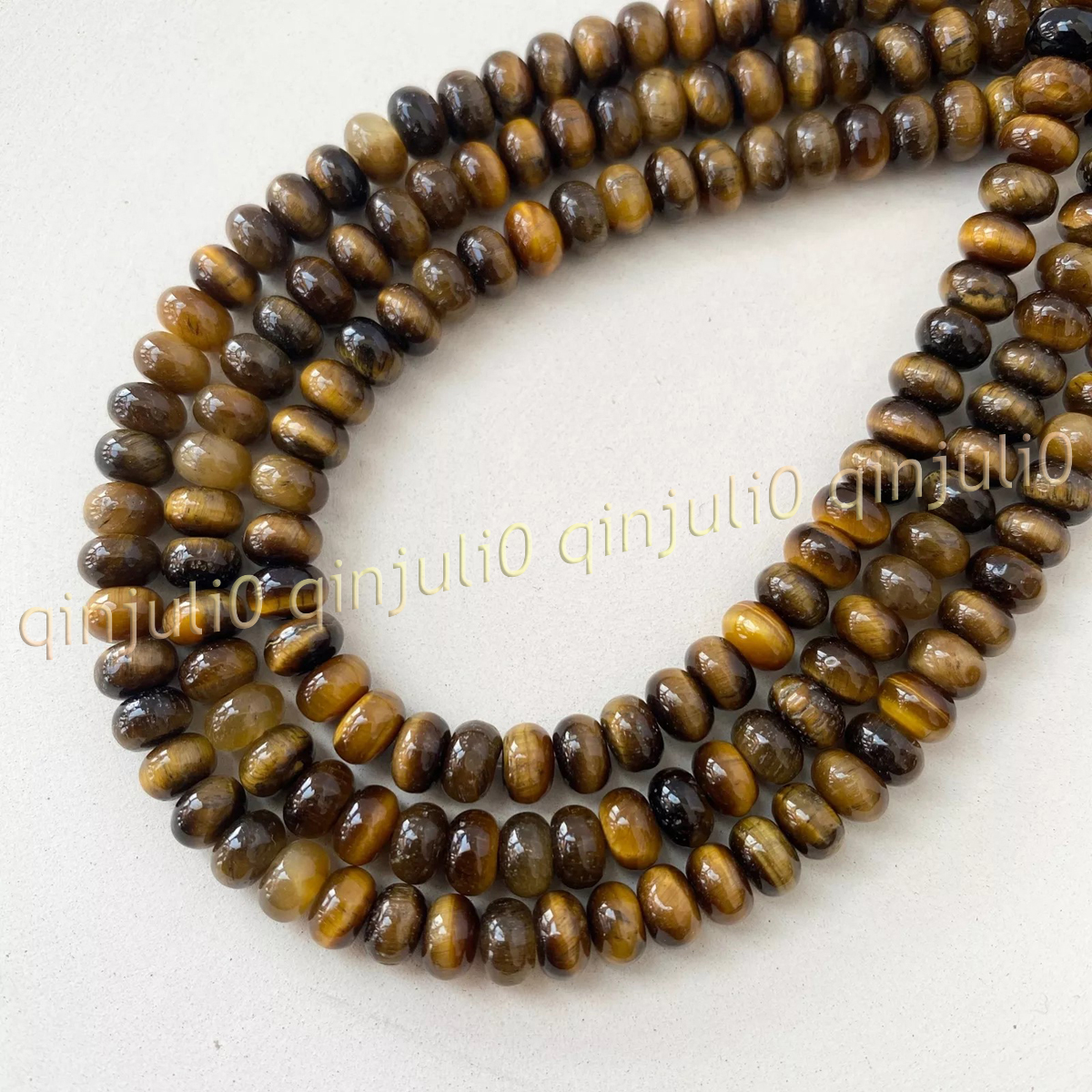 Natural Gemstone Multicolor Smooth Rondelle Spacer Loose Beads Jewelry Making - Picture 19 of 53