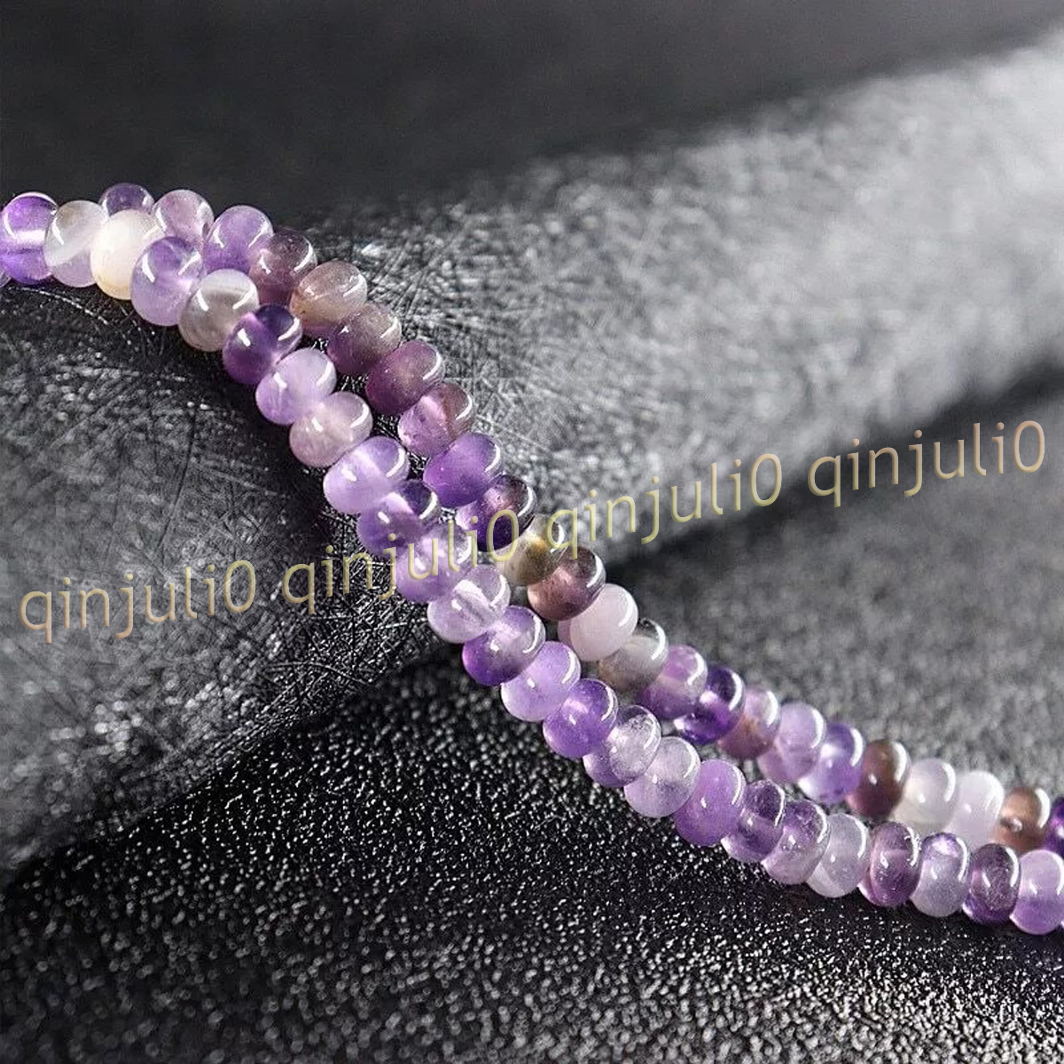 Natural Gemstone Multicolor Smooth Rondelle Spacer Loose Beads Jewelry Making - Picture 22 of 53