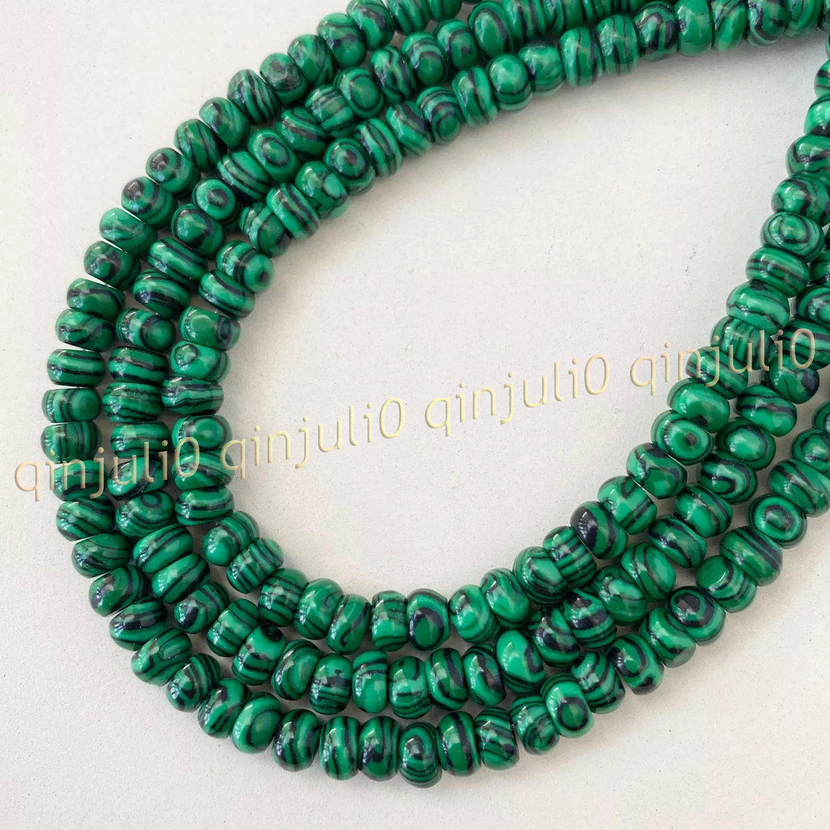 Natural Gemstone Multicolor Smooth Rondelle Spacer Loose Beads Jewelry Making - Picture 27 of 53