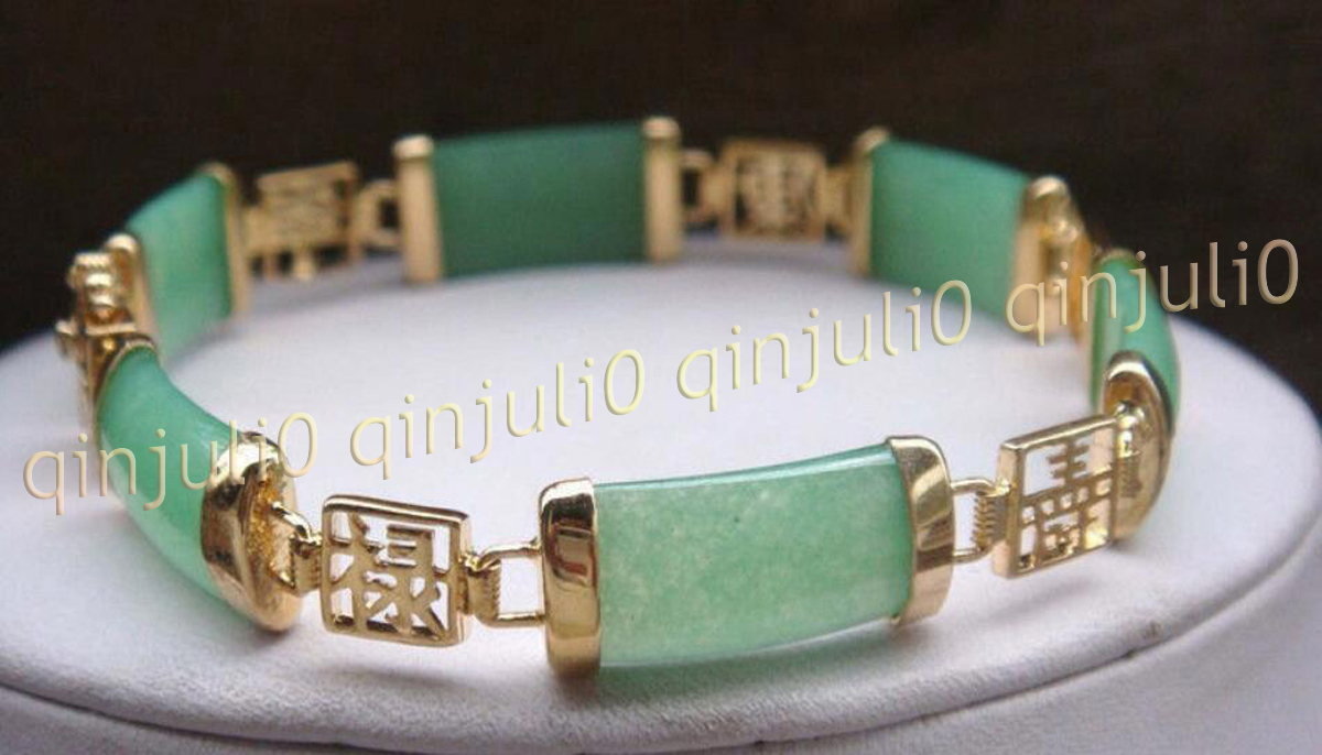 Stunning Natural Jade Bracelet Fortune Women Lucky Bangle Gemstone Jewelry Gifts - Picture 40 of 53