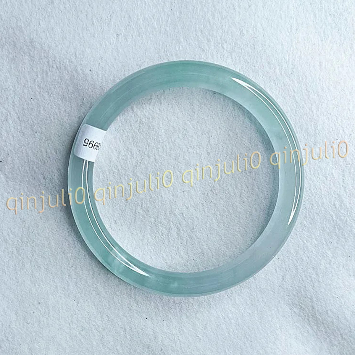 Natural Aquamarine Bracelet Bangle Chinese Traditional Women Jewelry 52-62mm - Picture 7 of 11