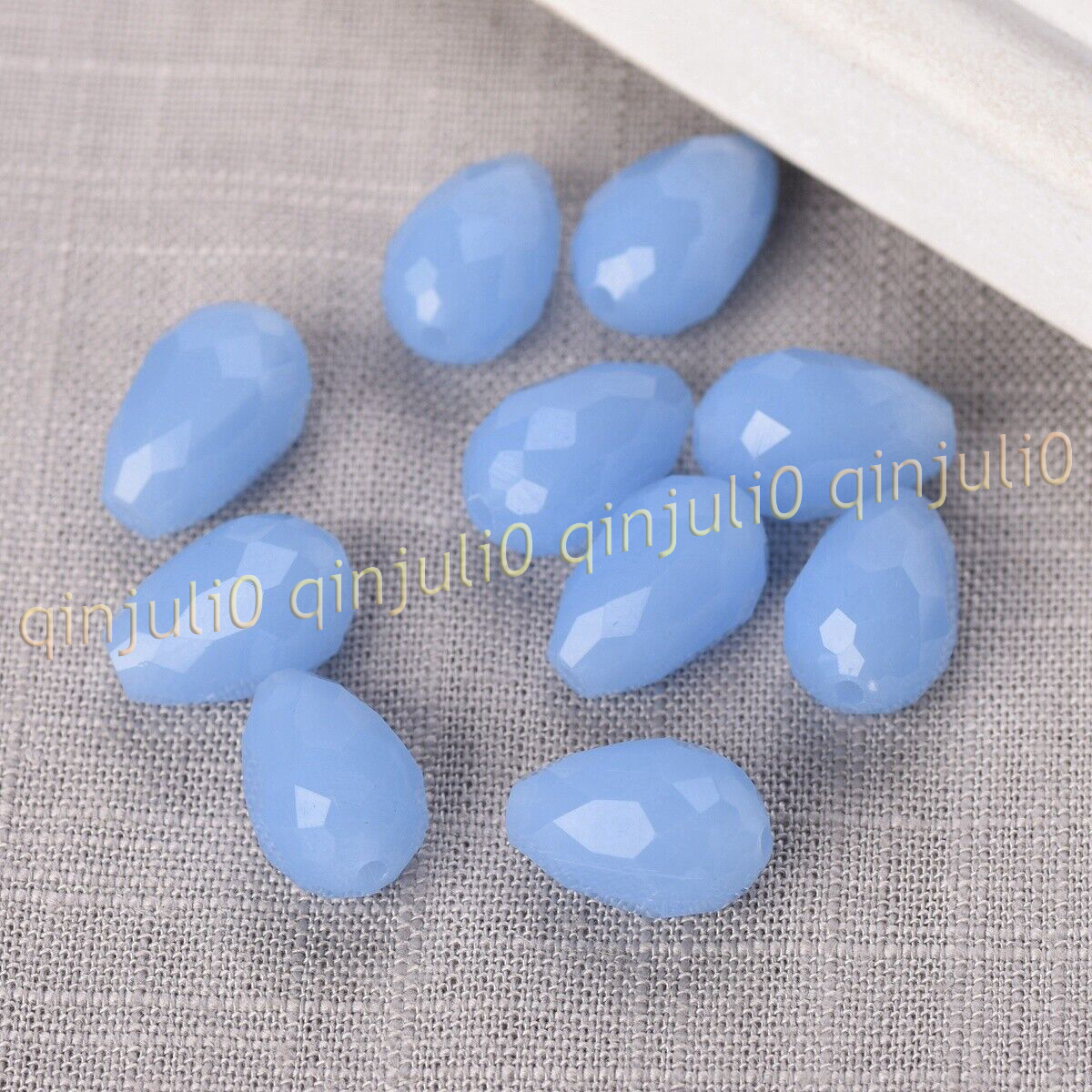 Wholesale 30pcs Faceted 8x12mm Teardrop Crystal Glass Loose Beads Jewelry Making - Picture 46 of 60