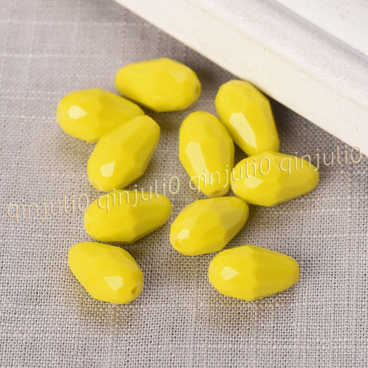 Wholesale 30pcs Faceted 8x12mm Teardrop Crystal Glass Loose Beads Jewelry Making - Picture 58 of 60