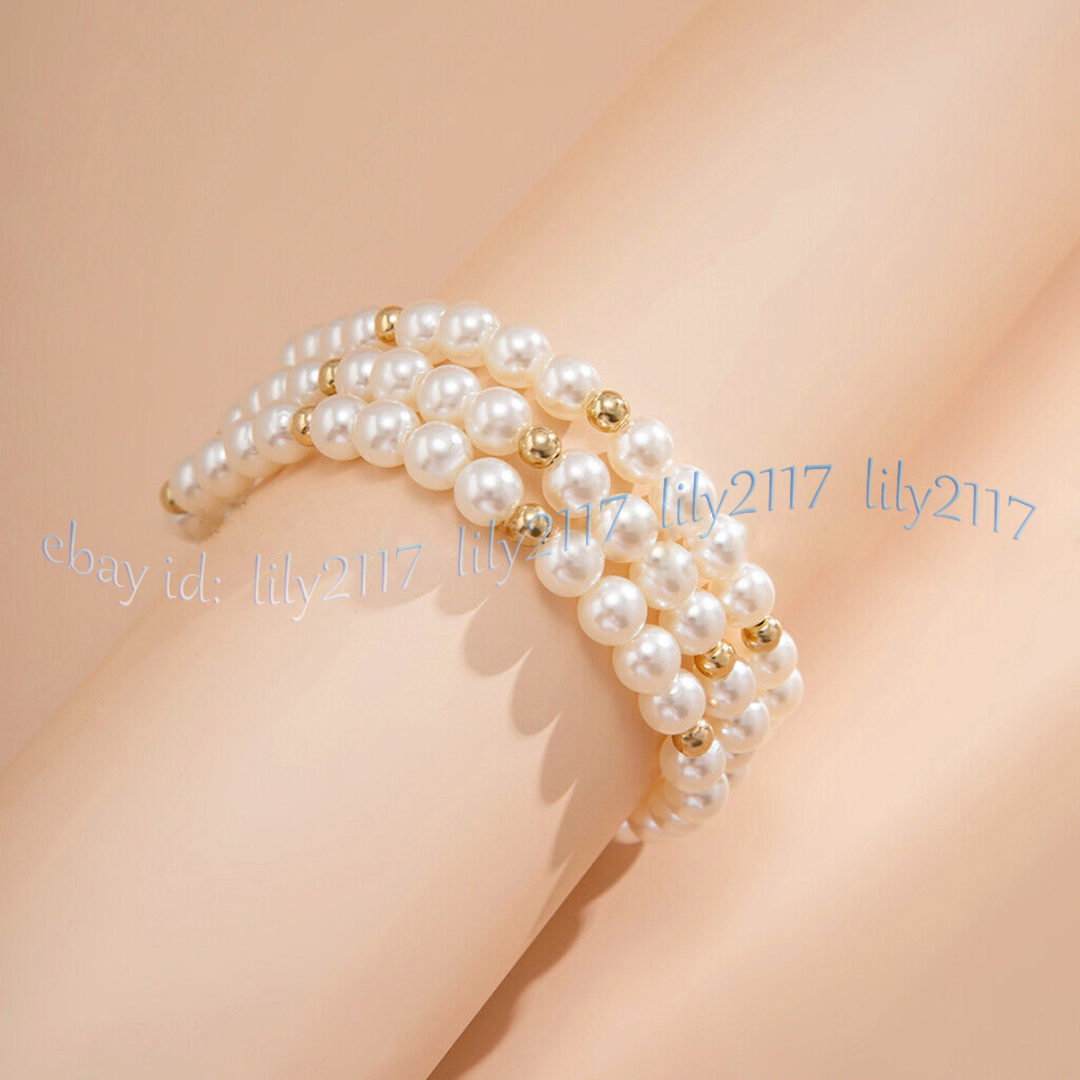 Classic Multilayer White Shell Pearl Anklet Bracelet High Heel Foot WomenJewelry - Picture 14 of 16