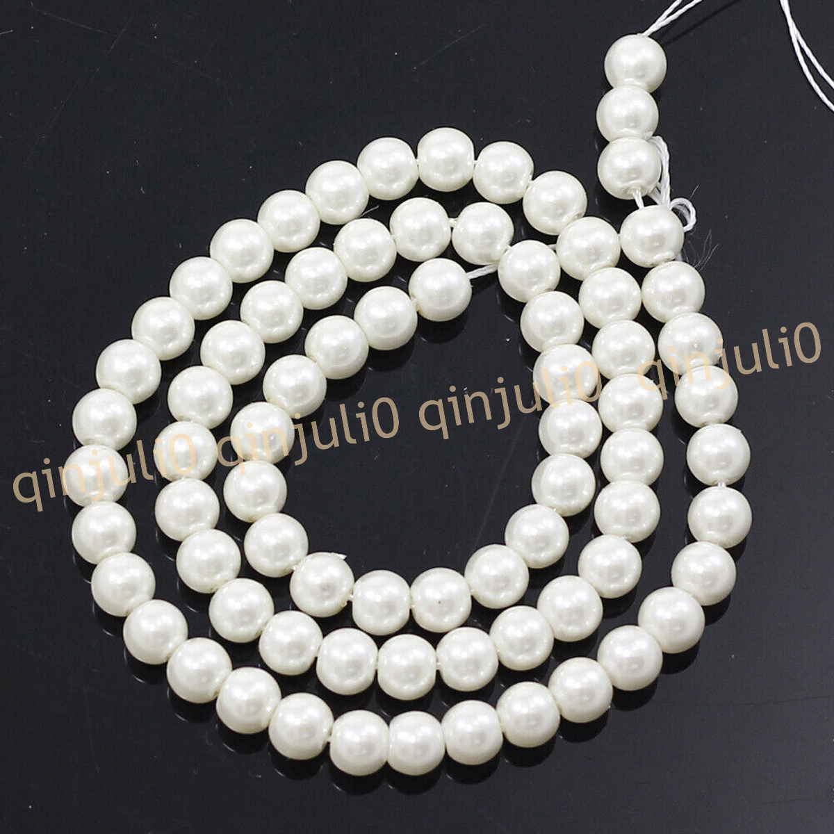 Wholesale Multicolor South Sea Shell Pearl Round Loose Beads 15'' Strand 4-20mm - Picture 15 of 147