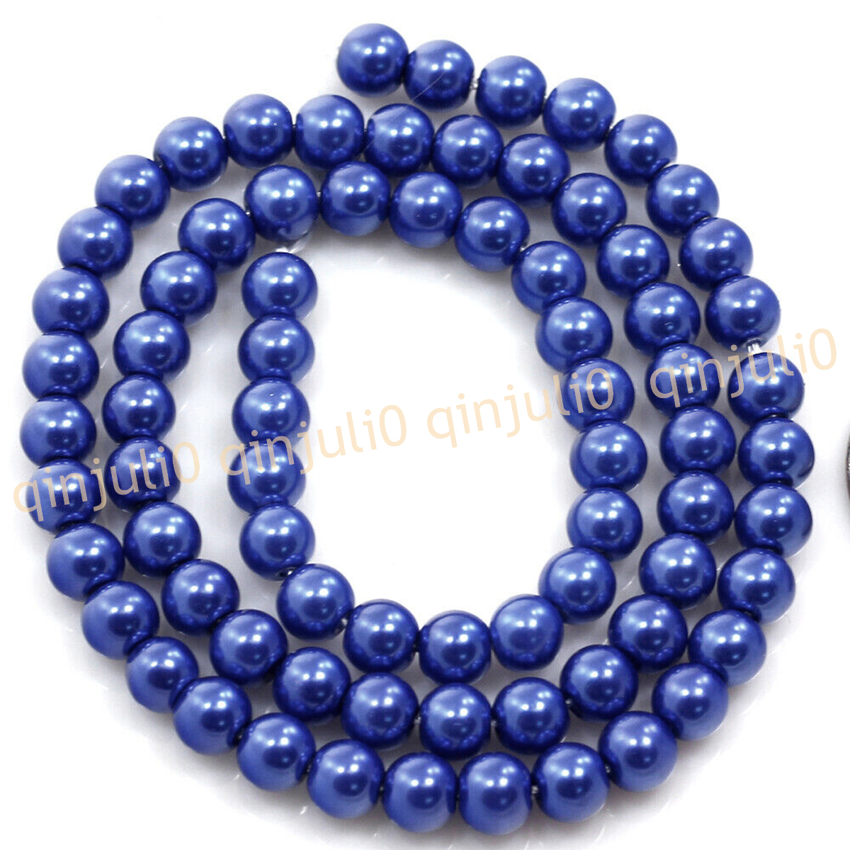 Wholesale Multicolor South Sea Shell Pearl Round Loose Beads 15'' Strand 4-20mm - Picture 19 of 147