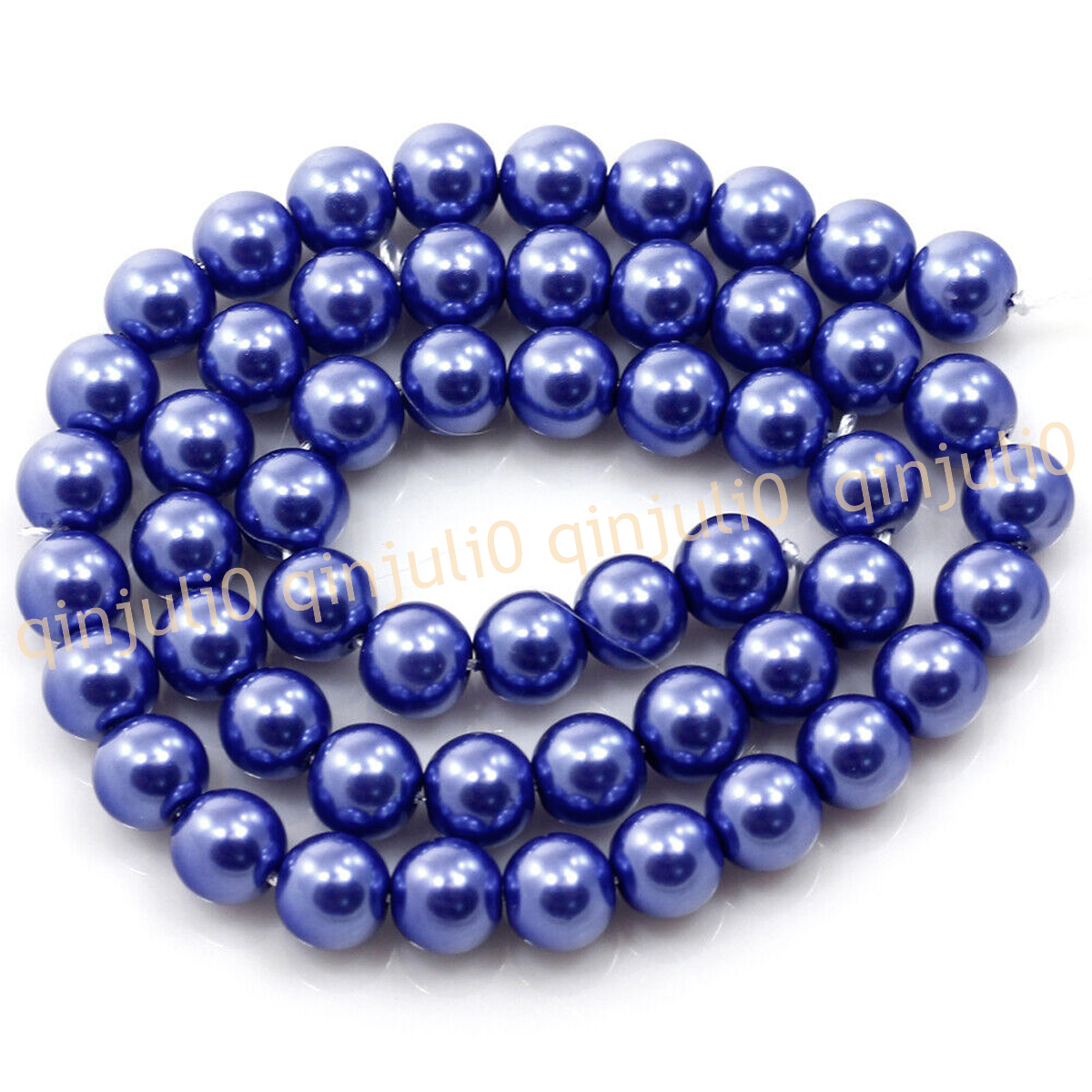 Wholesale Multicolor South Sea Shell Pearl Round Loose Beads 15'' Strand 4-20mm - Picture 20 of 147