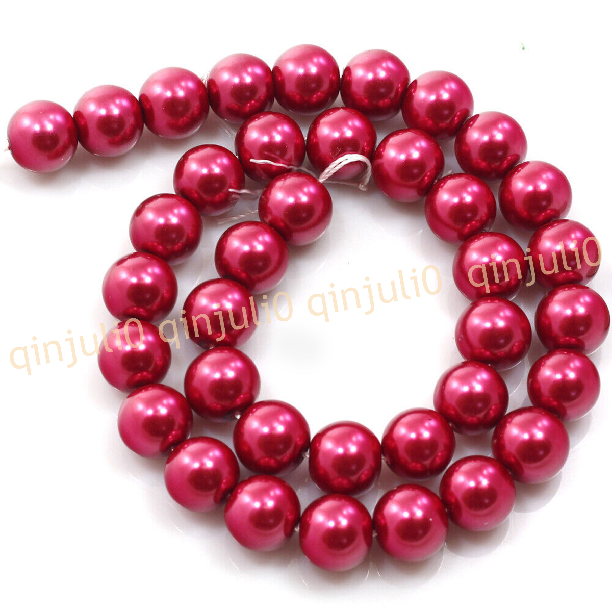 Wholesale Multicolor South Sea Shell Pearl Round Loose Beads 15'' Strand 4-20mm - Picture 27 of 147