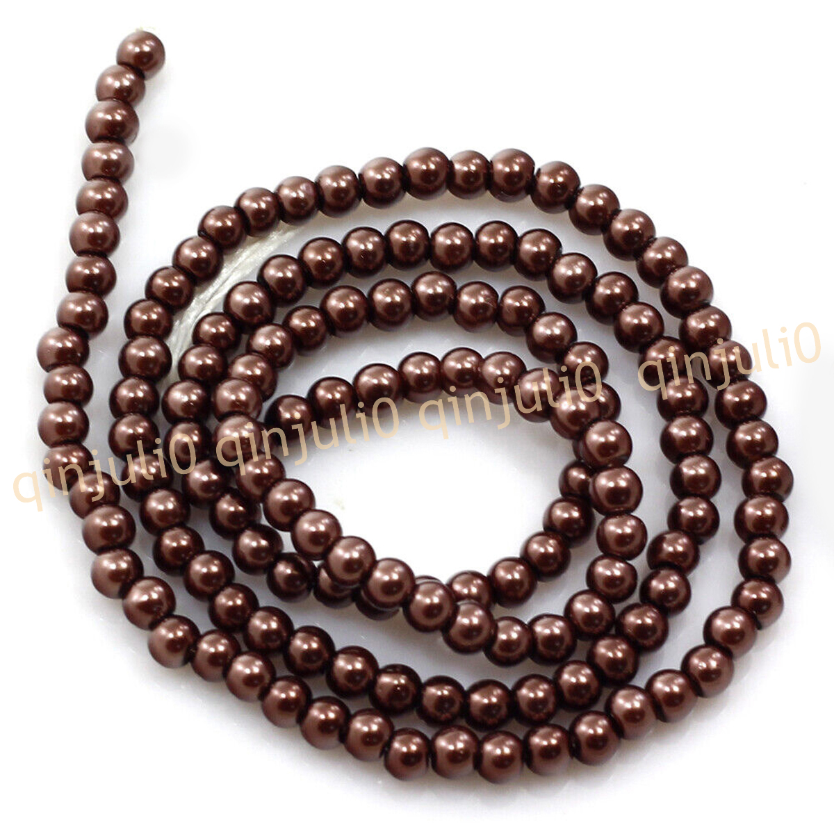 Wholesale Multicolor South Sea Shell Pearl Round Loose Beads 15'' Strand 4-20mm - Picture 29 of 147