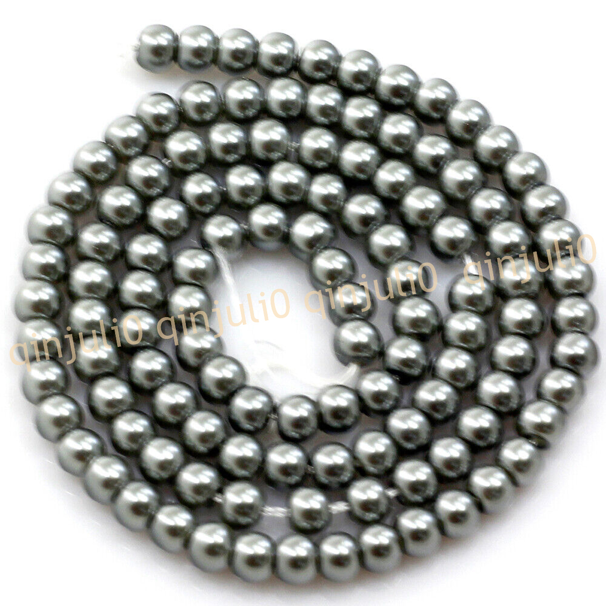 Wholesale Multicolor South Sea Shell Pearl Round Loose Beads 15'' Strand 4-20mm - Picture 40 of 147