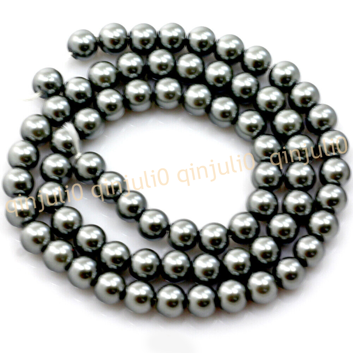 Wholesale Multicolor South Sea Shell Pearl Round Loose Beads 15'' Strand 4-20mm - Picture 42 of 147
