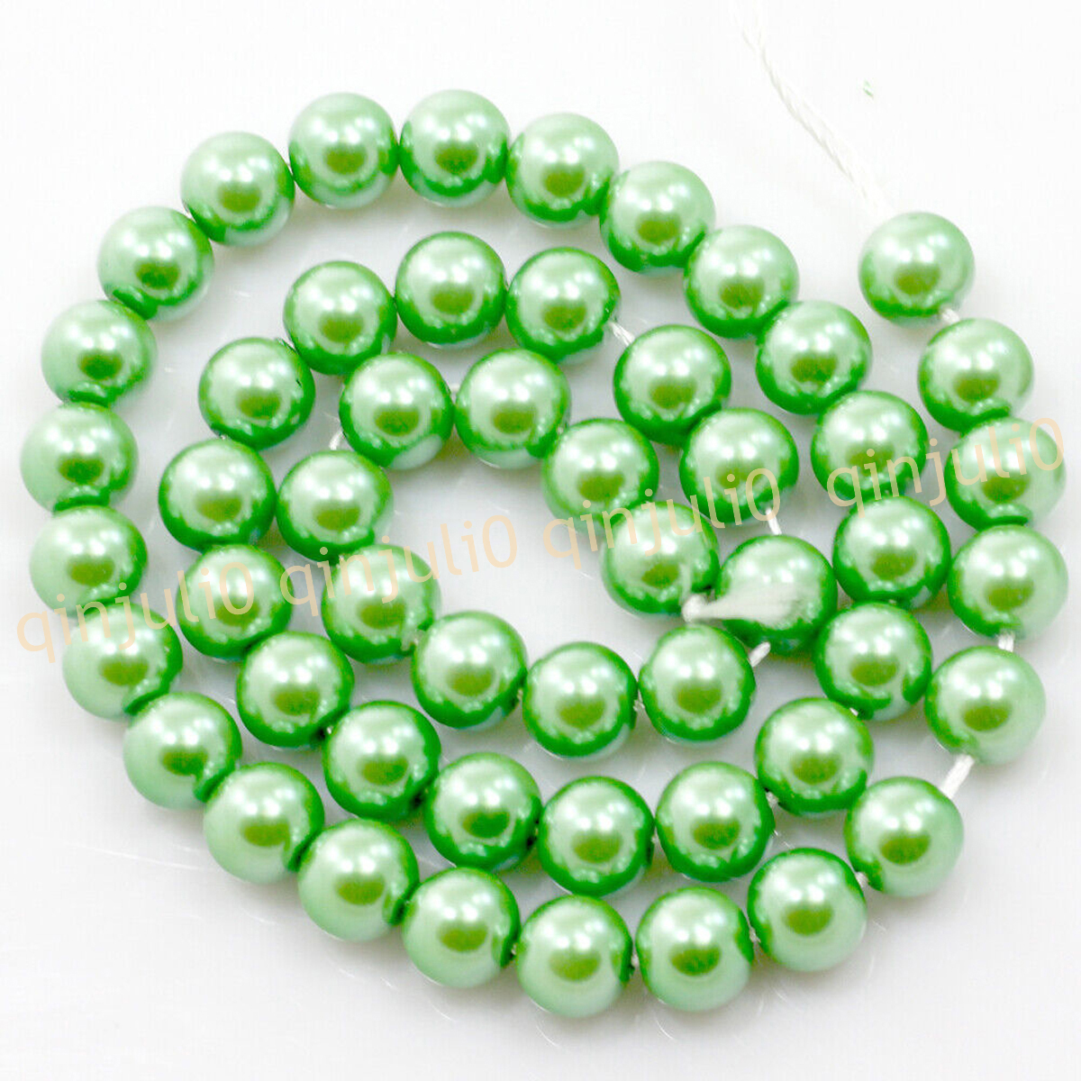 Wholesale Multicolor South Sea Shell Pearl Round Loose Beads 15'' Strand 4-20mm - Picture 45 of 147