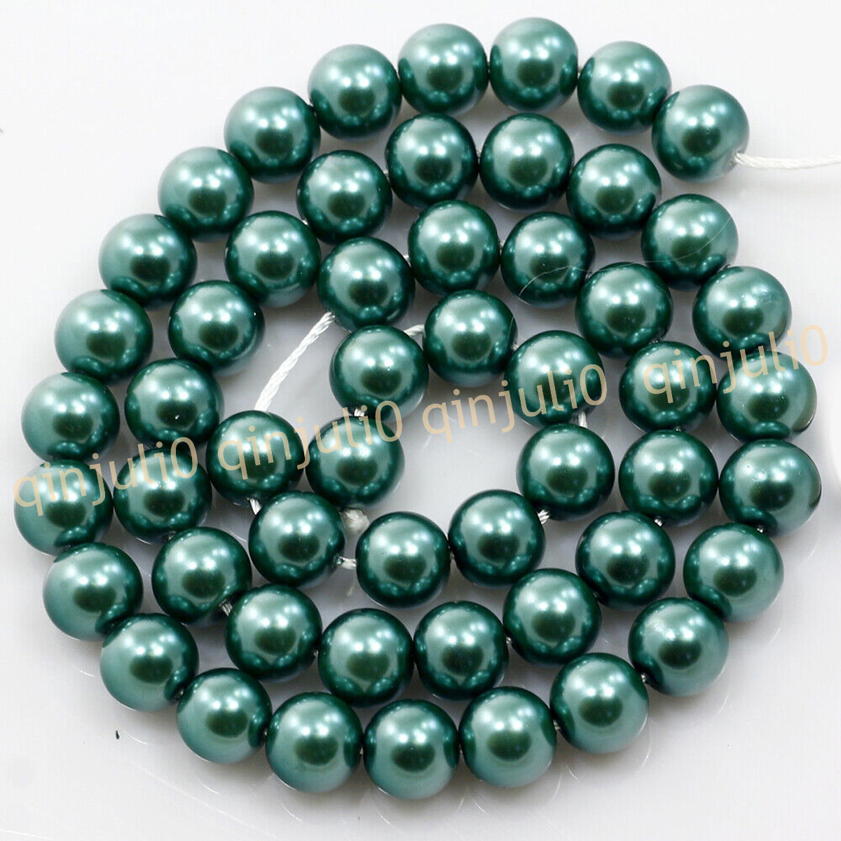 Wholesale Multicolor South Sea Shell Pearl Round Loose Beads 15'' Strand 4-20mm - Picture 51 of 147