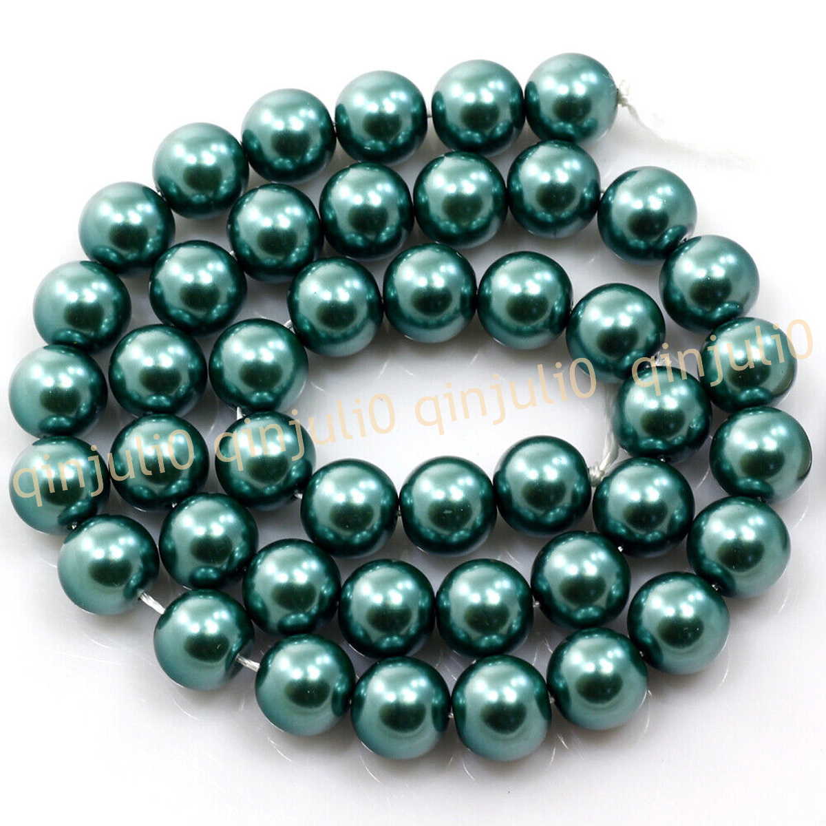 Wholesale Multicolor South Sea Shell Pearl Round Loose Beads 15'' Strand 4-20mm - Picture 50 of 147