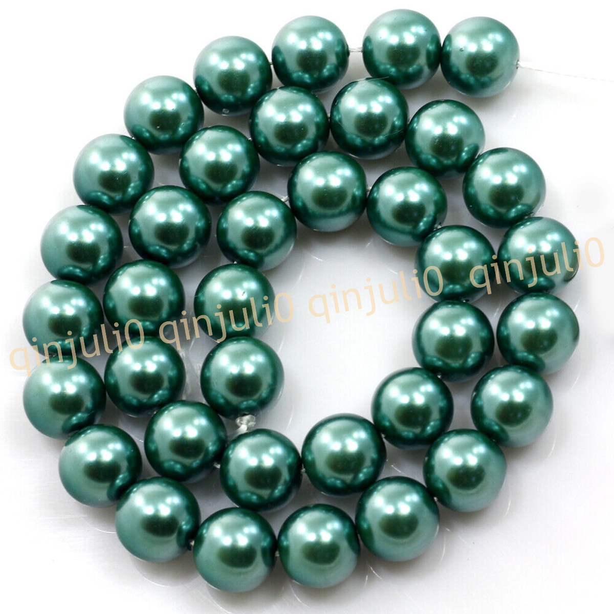 Wholesale Multicolor South Sea Shell Pearl Round Loose Beads 15'' Strand 4-20mm - Picture 52 of 147