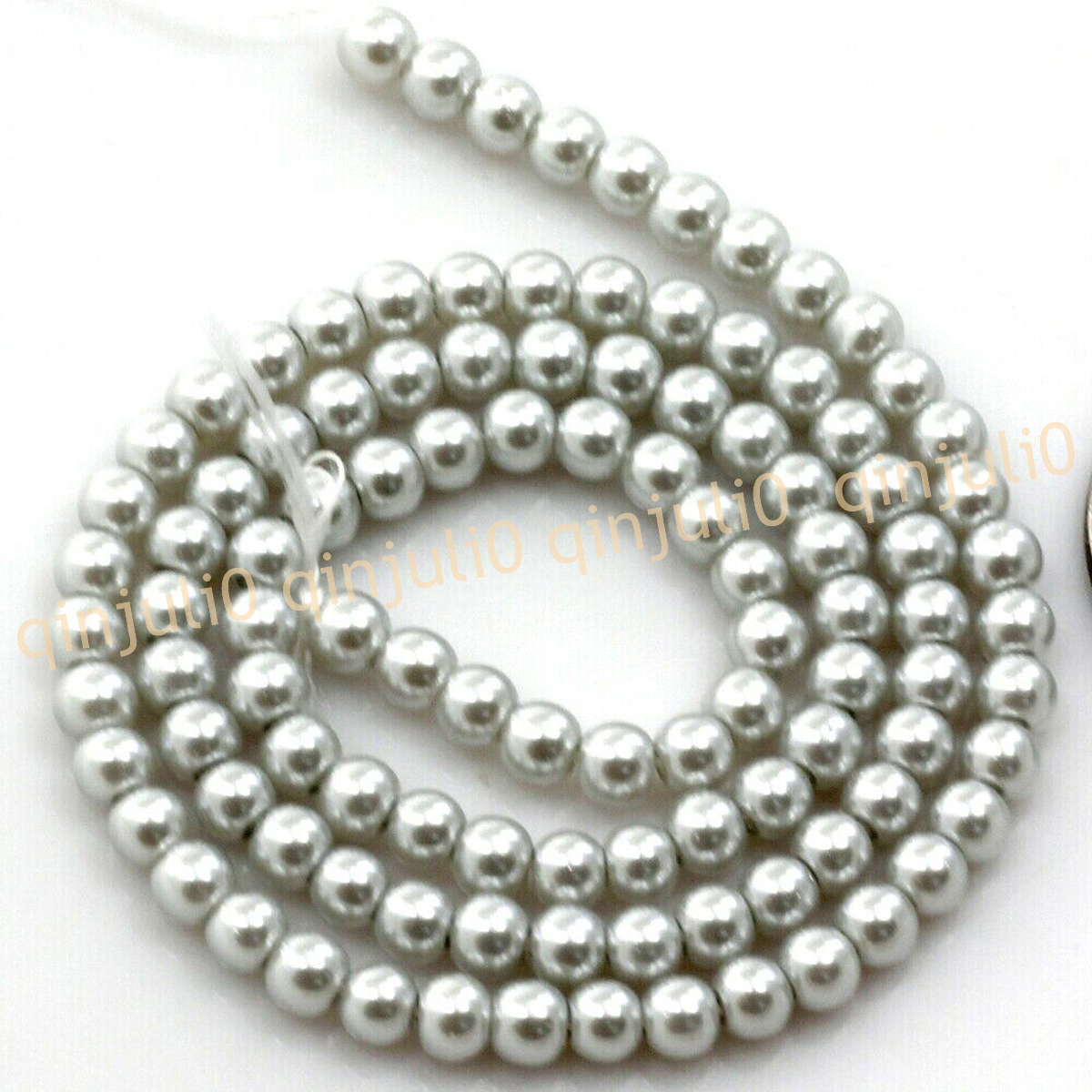 Wholesale Multicolor South Sea Shell Pearl Round Loose Beads 15'' Strand 4-20mm - Picture 57 of 147