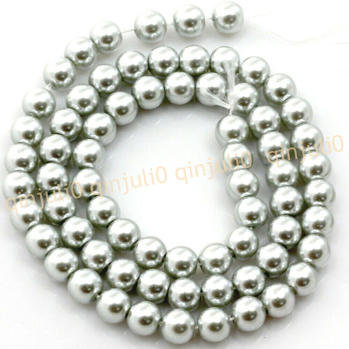 Wholesale Multicolor South Sea Shell Pearl Round Loose Beads 15'' Strand 4-20mm - Picture 58 of 147