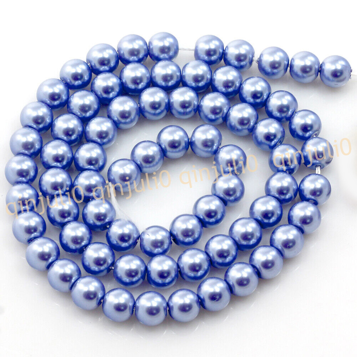 Wholesale Multicolor South Sea Shell Pearl Round Loose Beads 15'' Strand 4-20mm - Picture 69 of 147