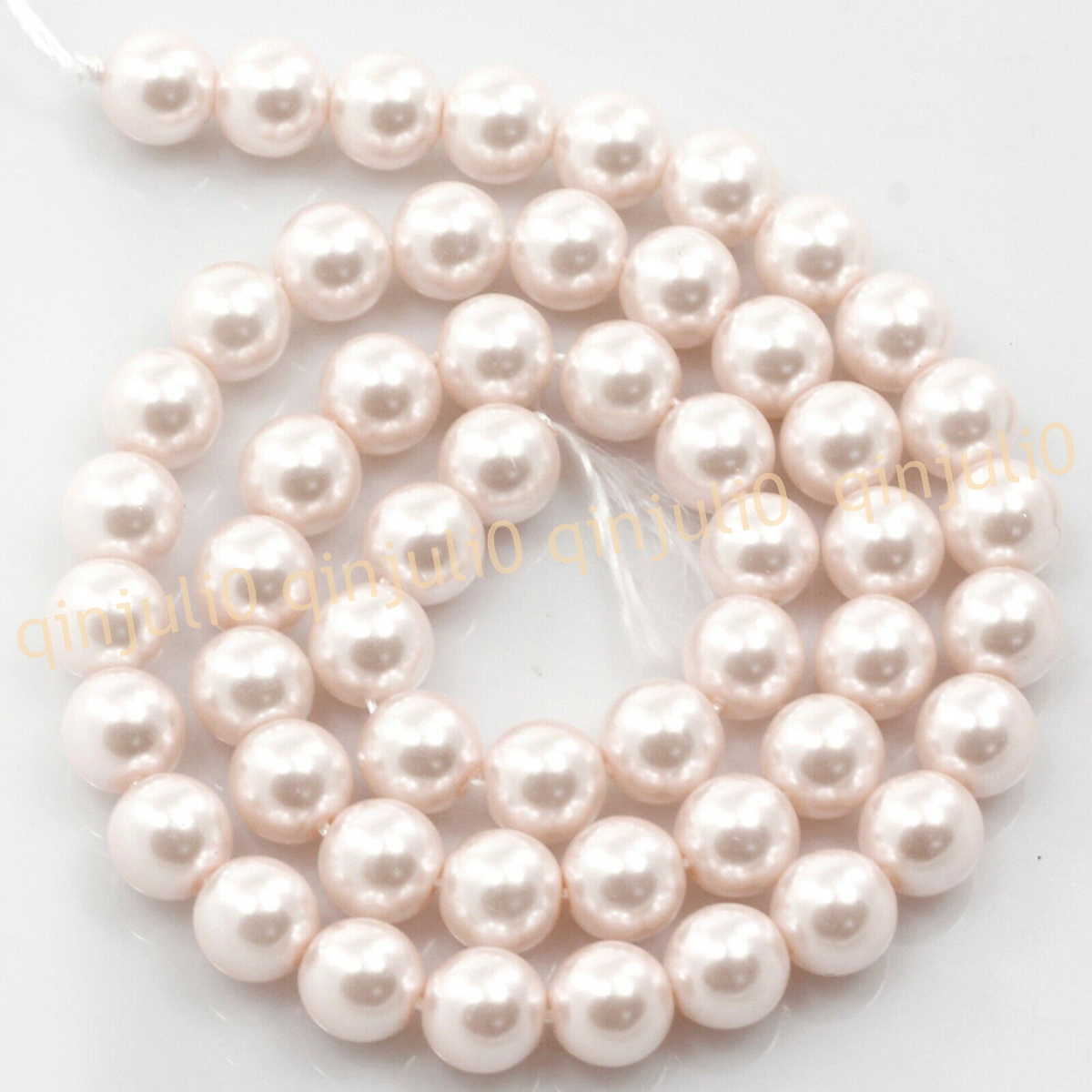 Wholesale Multicolor South Sea Shell Pearl Round Loose Beads 15'' Strand 4-20mm - Picture 74 of 147
