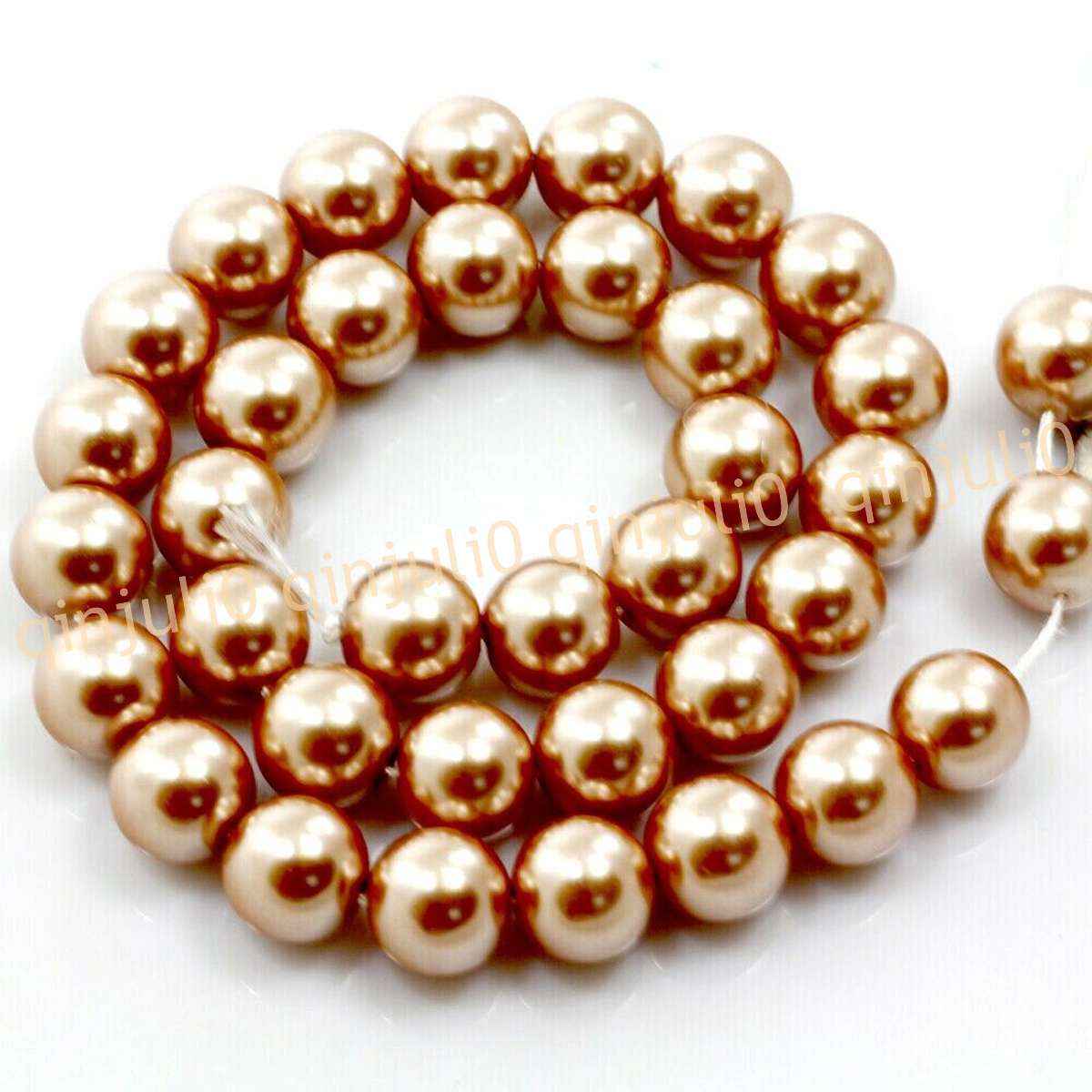 Wholesale Multicolor South Sea Shell Pearl Round Loose Beads 15'' Strand 4-20mm - Picture 81 of 147
