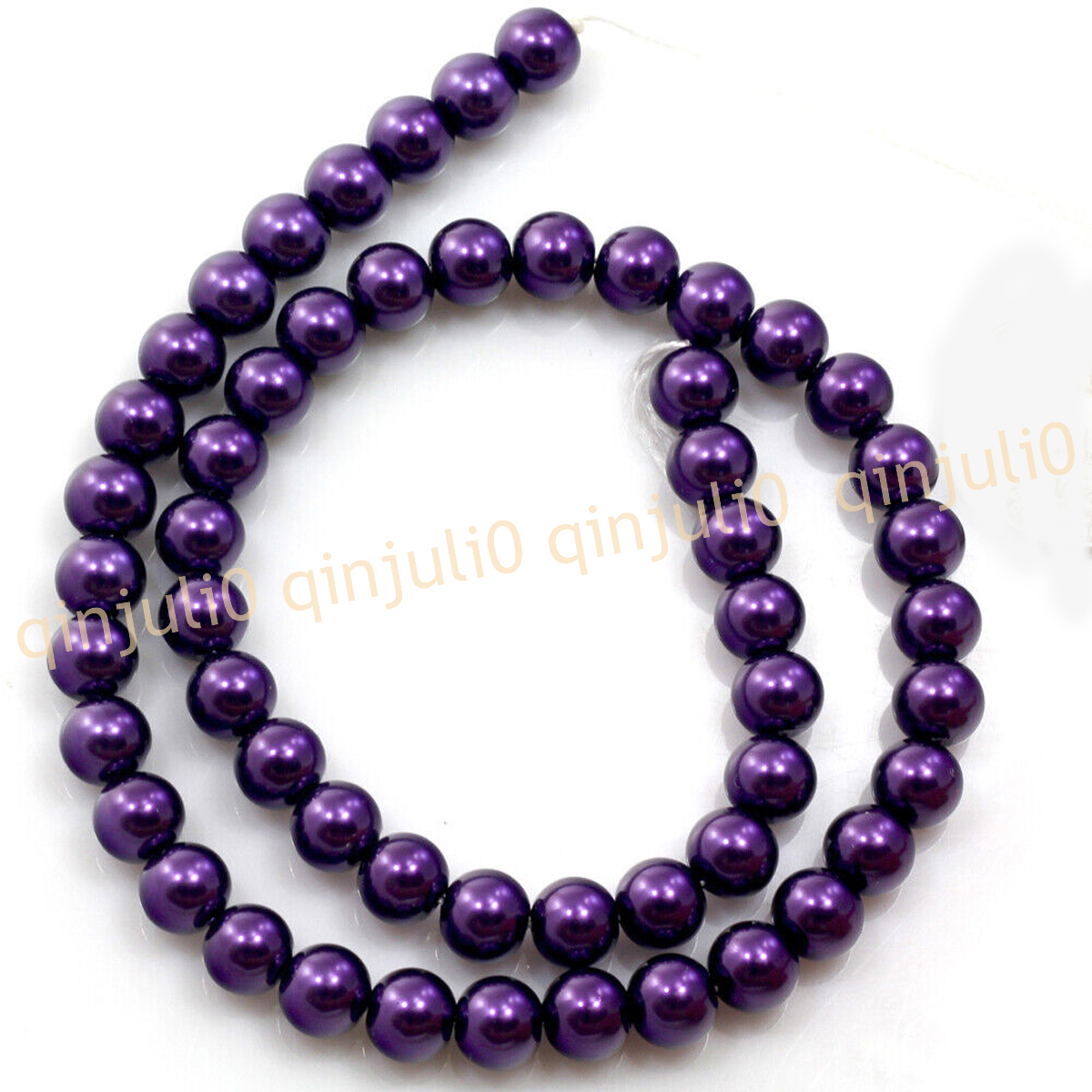 Wholesale Multicolor South Sea Shell Pearl Round Loose Beads 15'' Strand 4-20mm - Picture 100 of 147