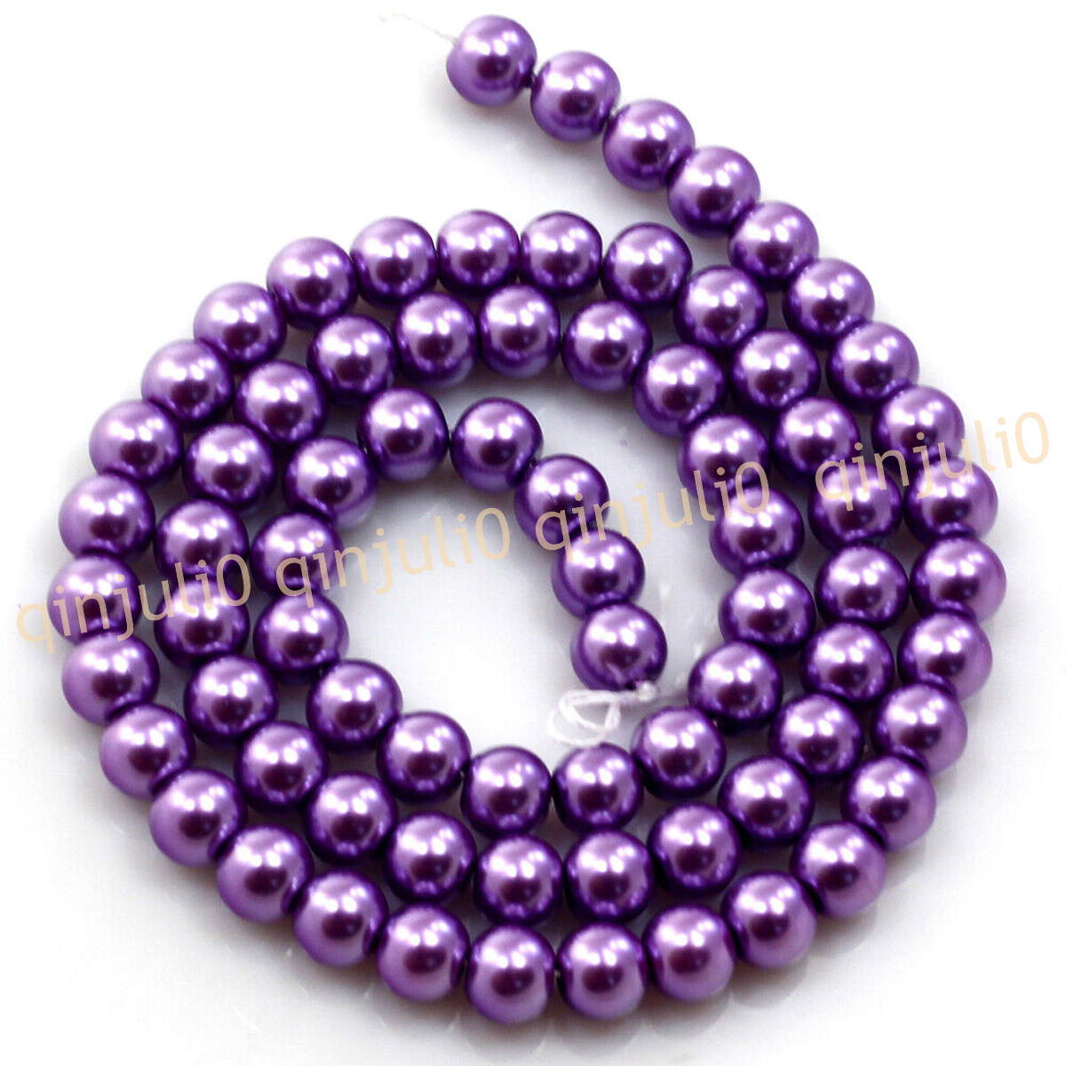 Wholesale Multicolor South Sea Shell Pearl Round Loose Beads 15'' Strand 4-20mm - Picture 109 of 147