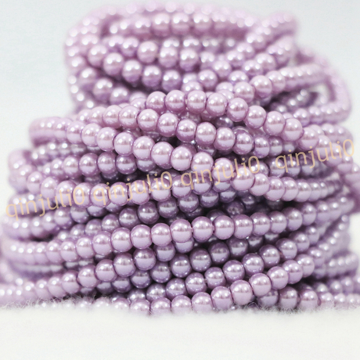 Wholesale Multicolor South Sea Shell Pearl Round Loose Beads 15'' Strand 4-20mm - Picture 114 of 147