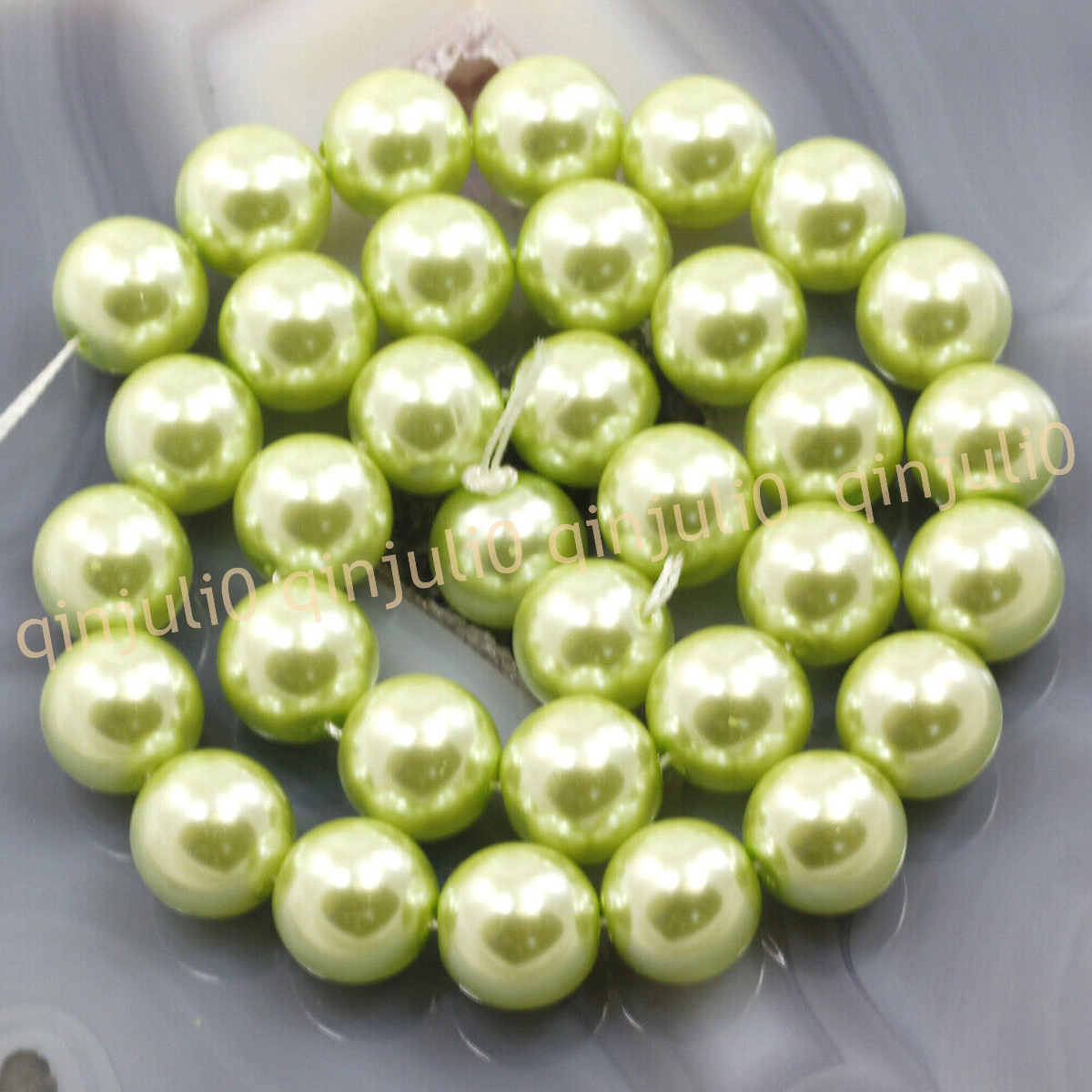 Wholesale Multicolor South Sea Shell Pearl Round Loose Beads 15'' Strand 4-20mm - Picture 119 of 147