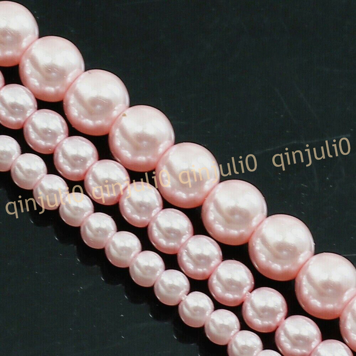 Wholesale Multicolor South Sea Shell Pearl Round Loose Beads 15'' Strand 4-20mm - Picture 120 of 147
