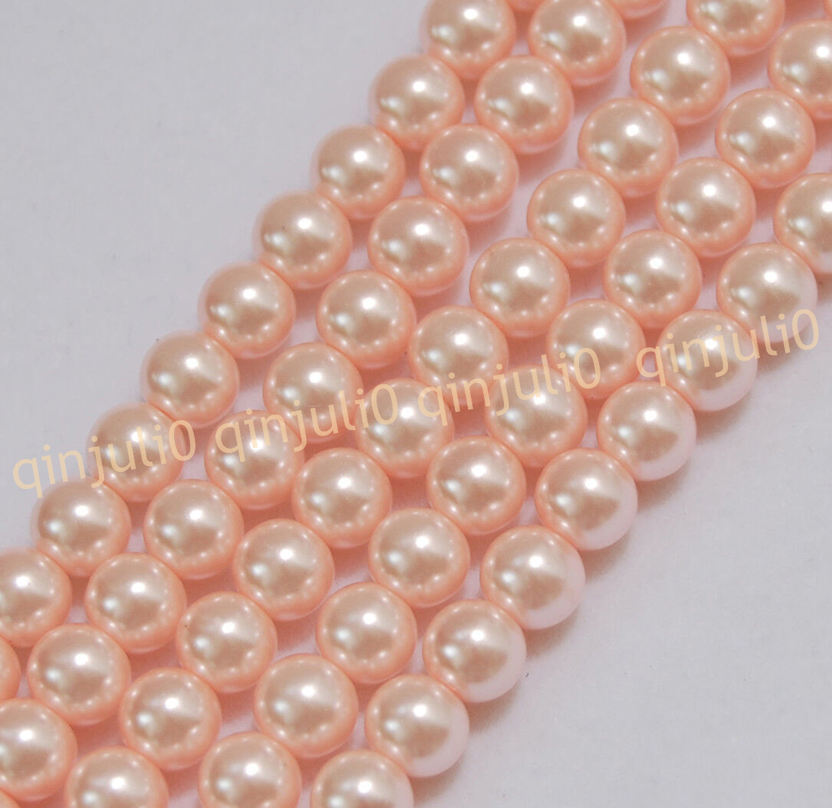 Wholesale Multicolor South Sea Shell Pearl Round Loose Beads 15'' Strand 4-20mm - Picture 125 of 147