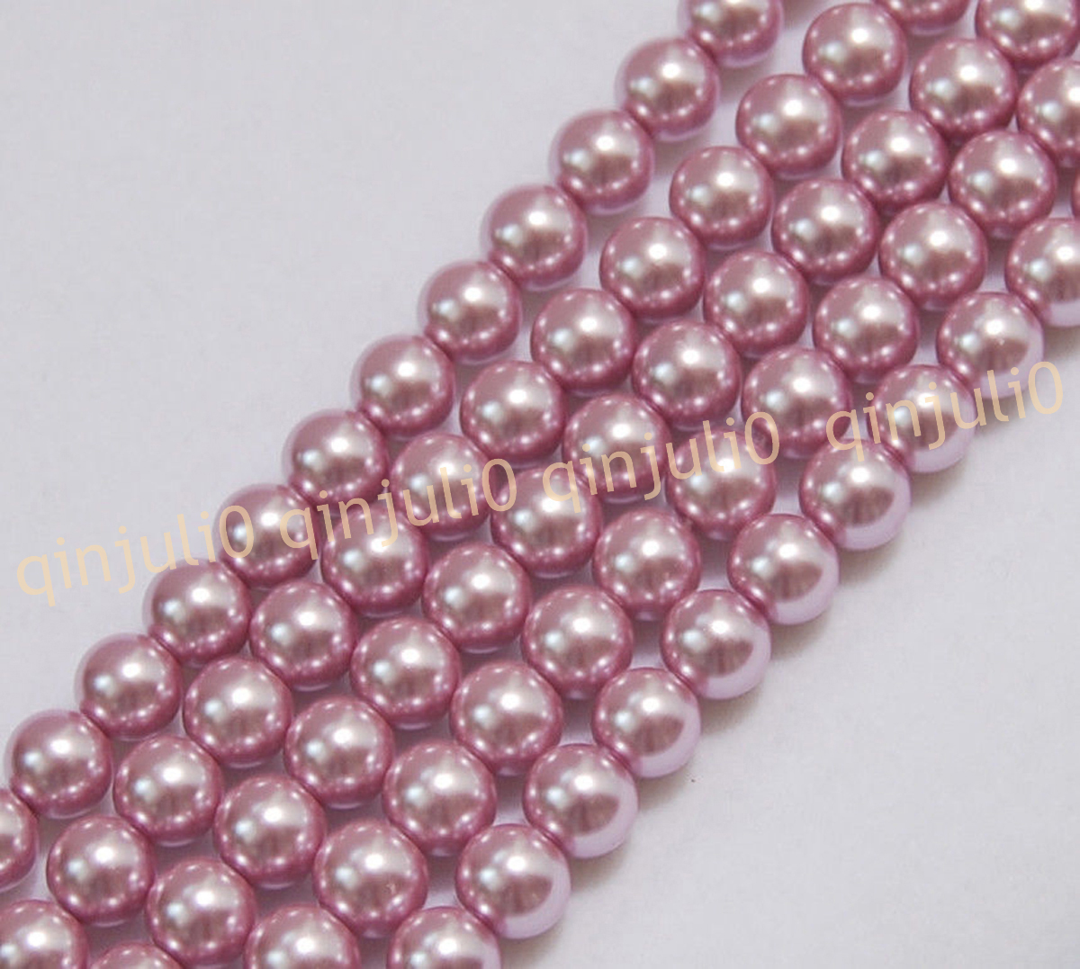 Wholesale Multicolor South Sea Shell Pearl Round Loose Beads 15'' Strand 4-20mm - Picture 126 of 147