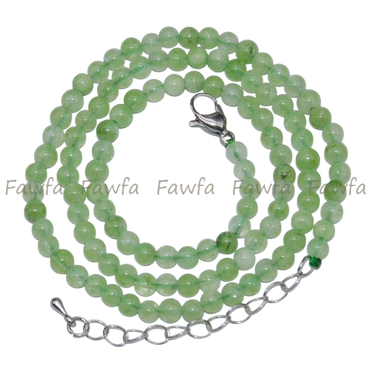 Natural Green Peridot Round Gemstone Beads Necklaces 14-72 inch 4/6/8/10/12mm
