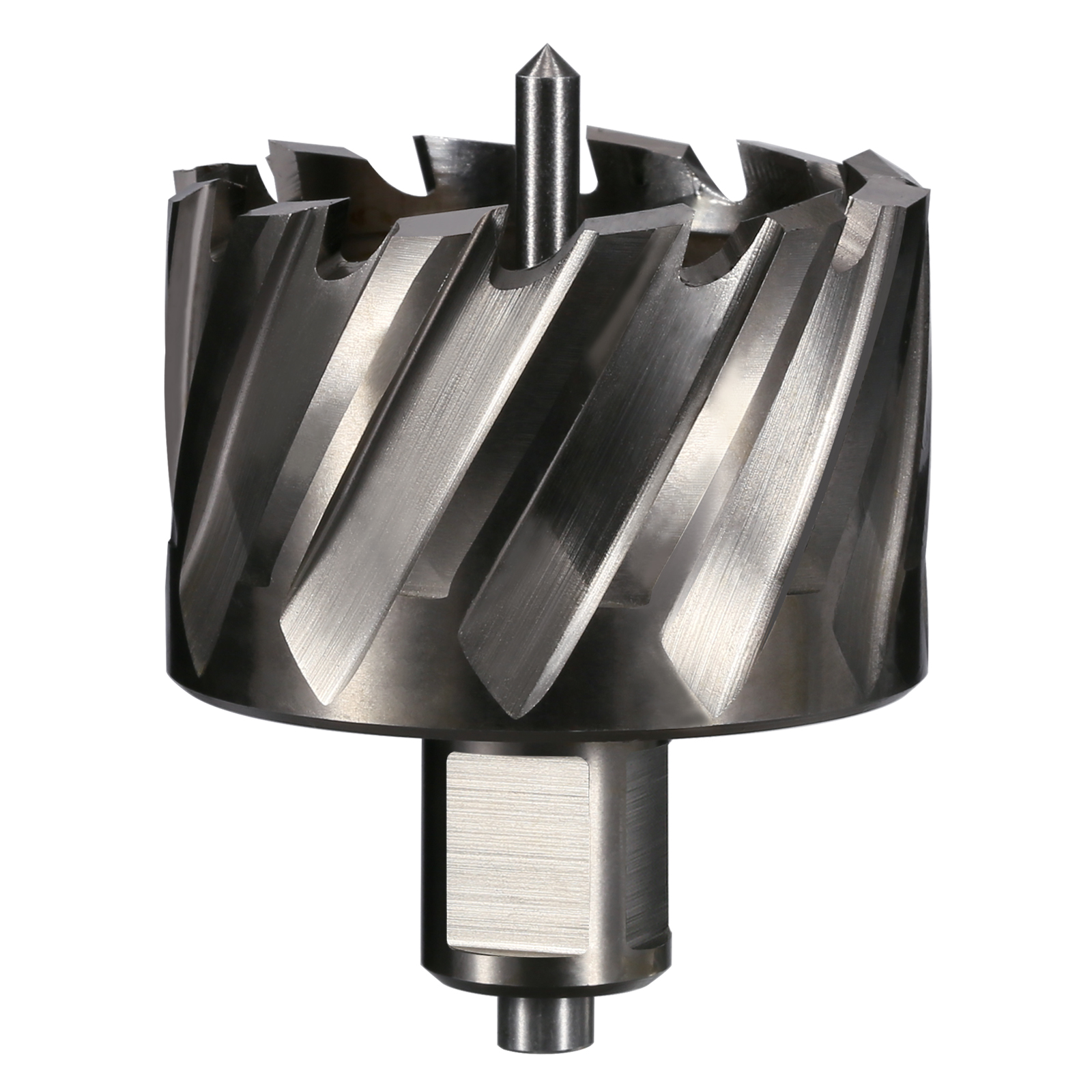Taladro de núcleo Vearter 12-60 mm HSS con soporte Weldon para taladros magnéticos - Imagen 56 de 58