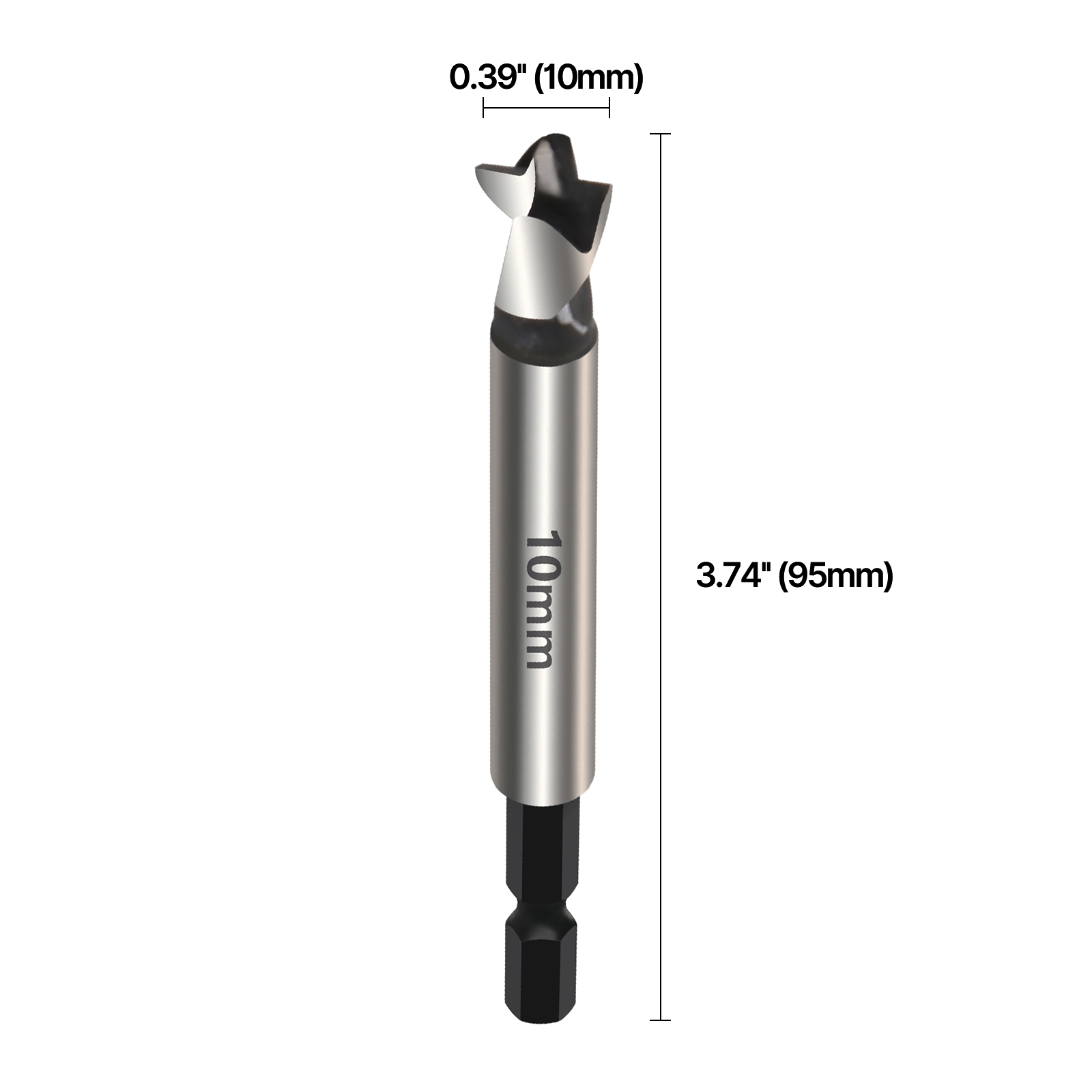 Forstner Drill Bit 6mm - 40mm Hinge Hole Boring Cutter Wood Drill Bit Hex Shank