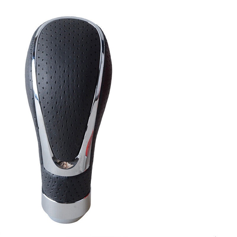 Universal Automatic Auto Car Gear Stick Shift Knob Shifter Lever Cover Leather - Picture 14 of 15