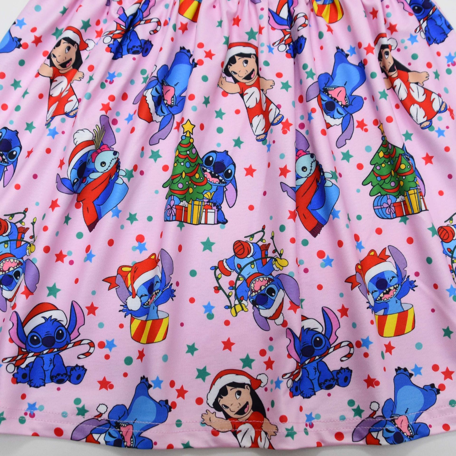 Lilo&Stitch Girls Princess Dress Stitch Party Dresses Ruffle Sleeveless Gift - Picture 35 of 78