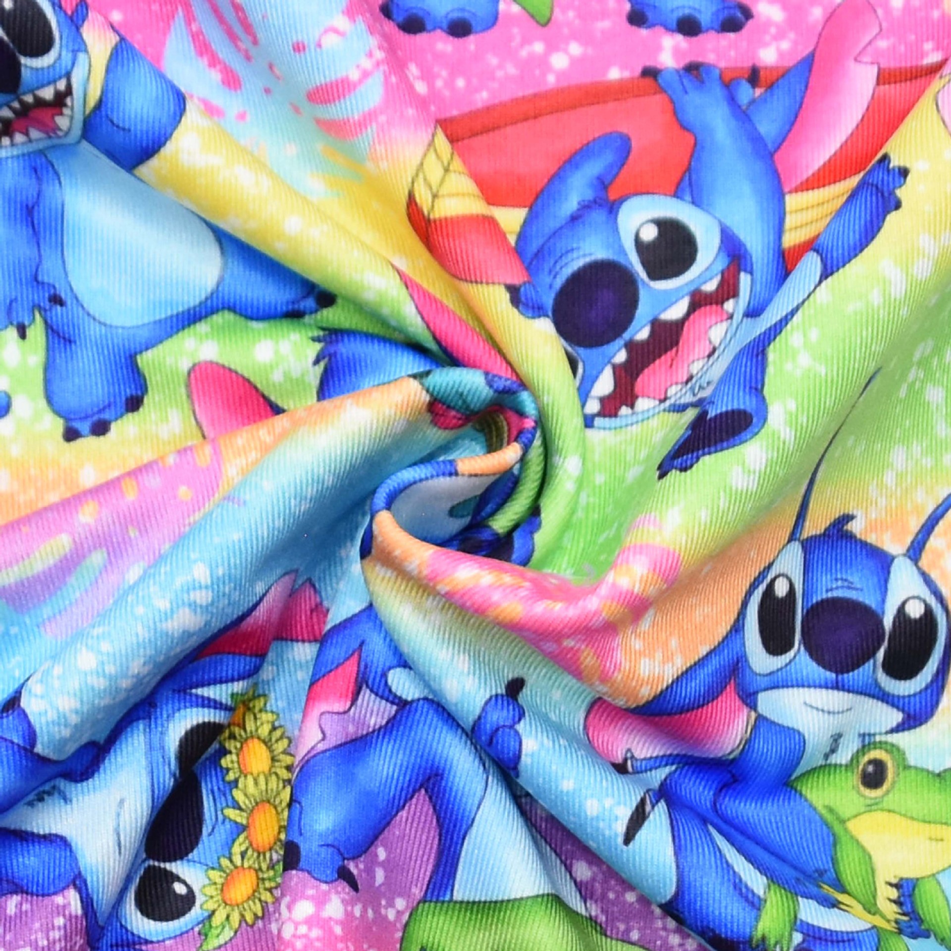 Lilo&Stitch Girls Princess Dress Stitch Party Dresses Ruffle Sleeveless Gift - Picture 77 of 78