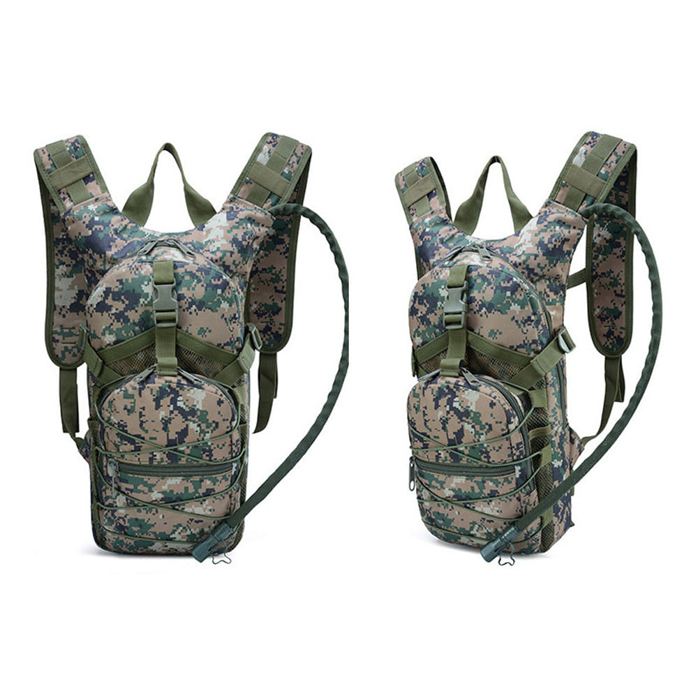 Hydration Backpack With Water Bladder Backpack Cycling Hiking Camping Bag AU New - Picture 7 of 7