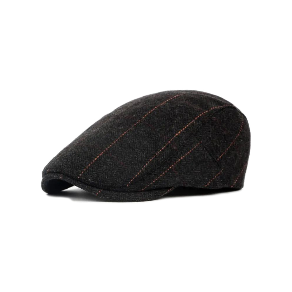 Mens Hat Gatsby Ivy Golf Cabbie Driving Beret Flat Hat Retro Fashion Newsboy Cap - Picture 6 of 6